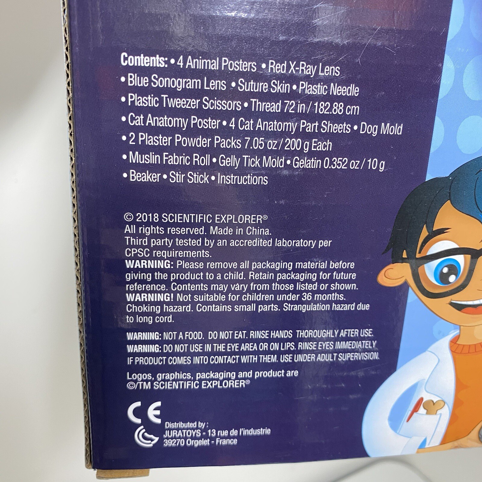 Scientific Explorer Kids Veterinary Science Experiment Kit 23 Pieces NEW