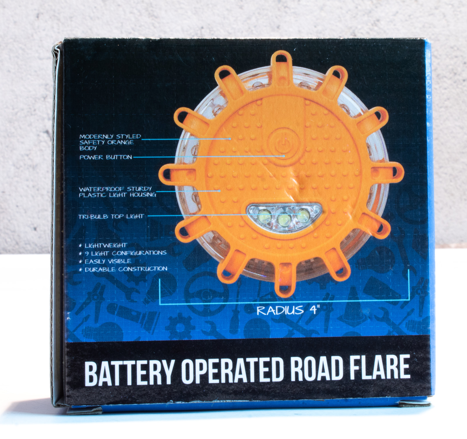 Halo Guardian Safety Gear - Safety Road Flare - Battery Operated