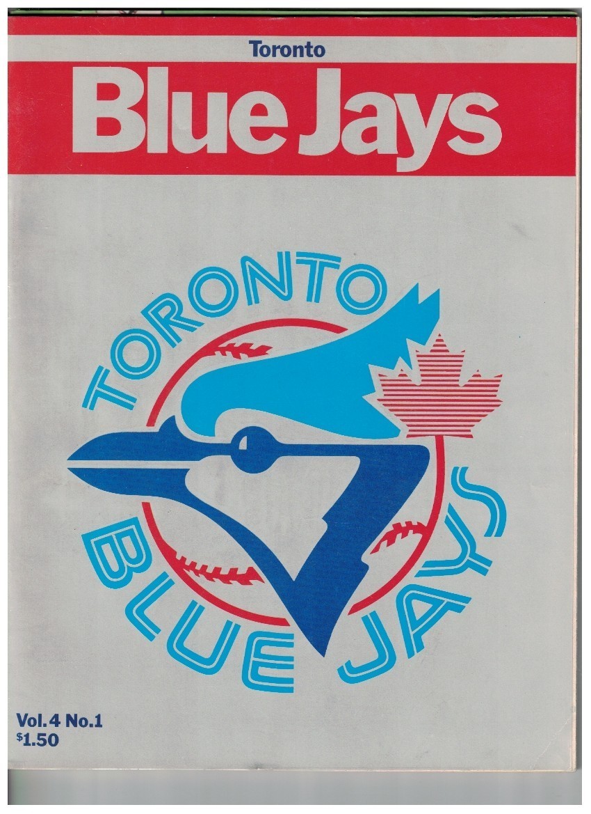 1980 Toronto Blue Jays Baseball Program