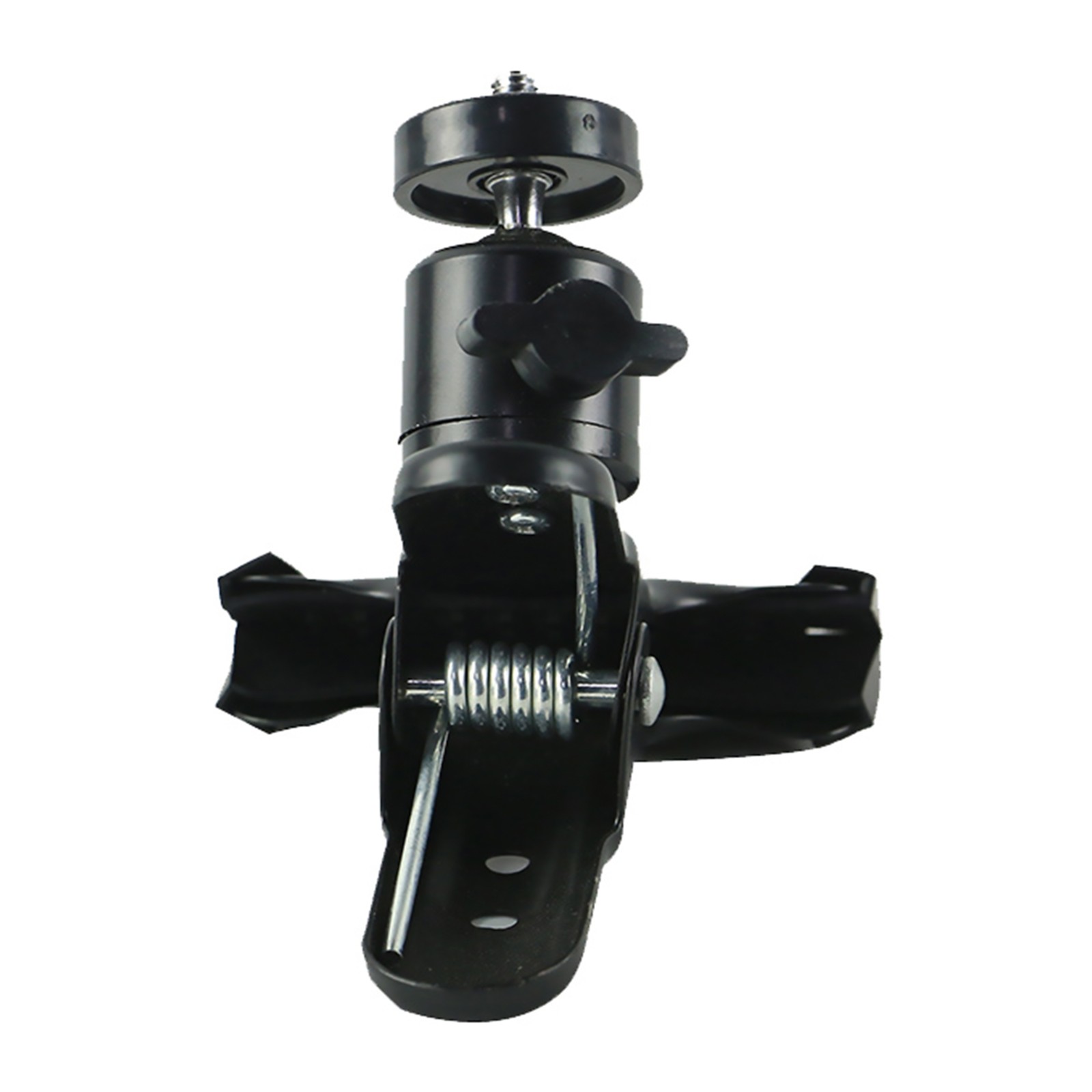 Camera Flash Light Clip Clamp Speedlite Holder Bracket with 360 Swivel Ballhead