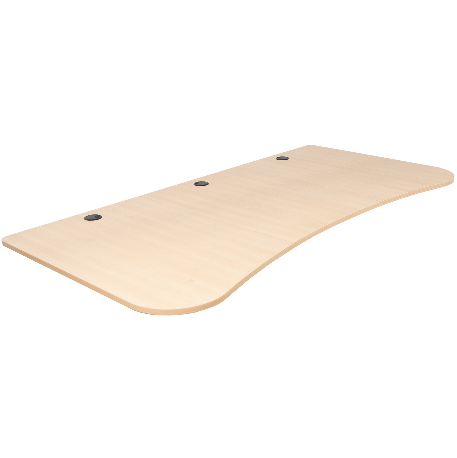VIVO Light Wood 63" x 32" Table Top for Adjustable Standing Desk Frames