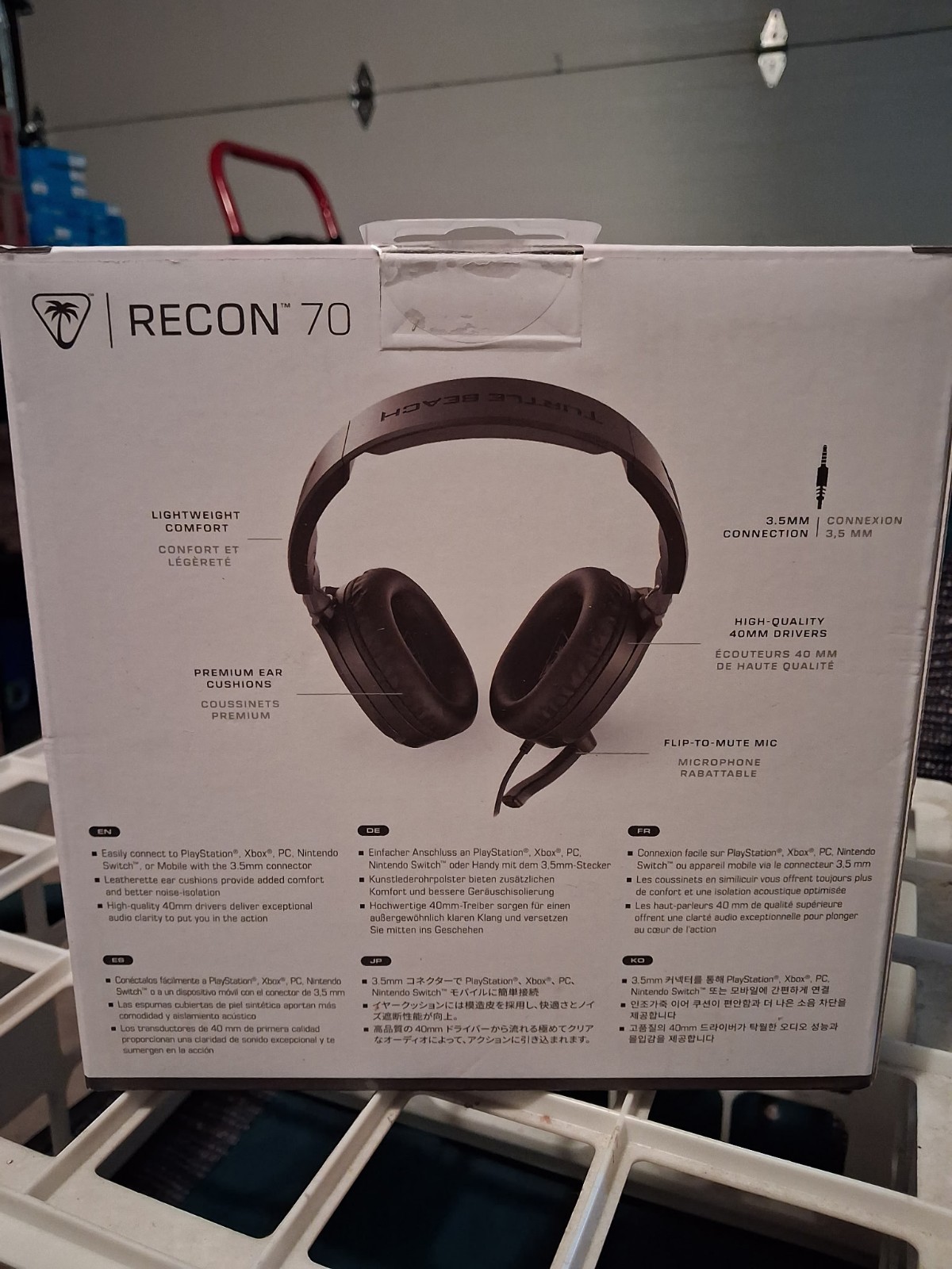 Turtle Beach Recon 70 Multiplatform Gaming Headset for PS5, PS4, Xbox NEW