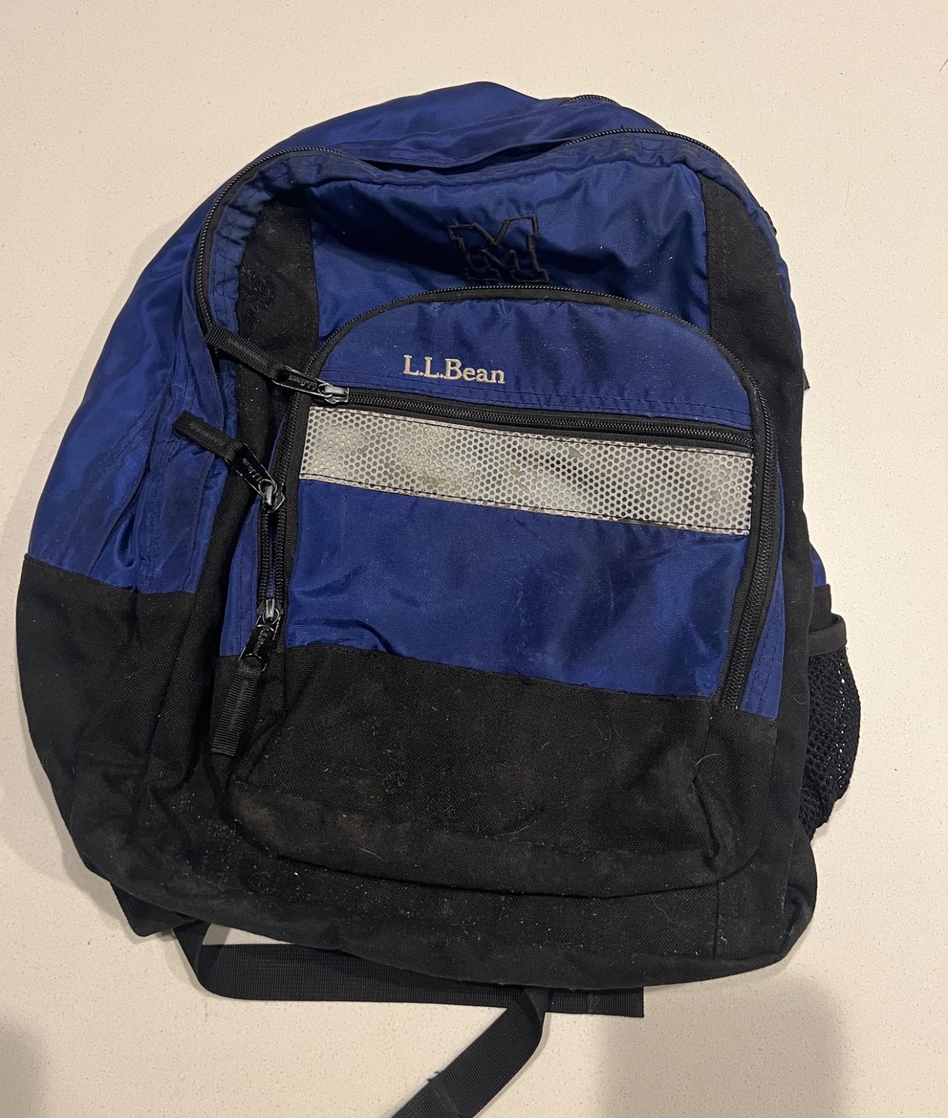 L.L.Bean Original Book Pack Royal Blue Backpack School Bag L.L.Bean Or