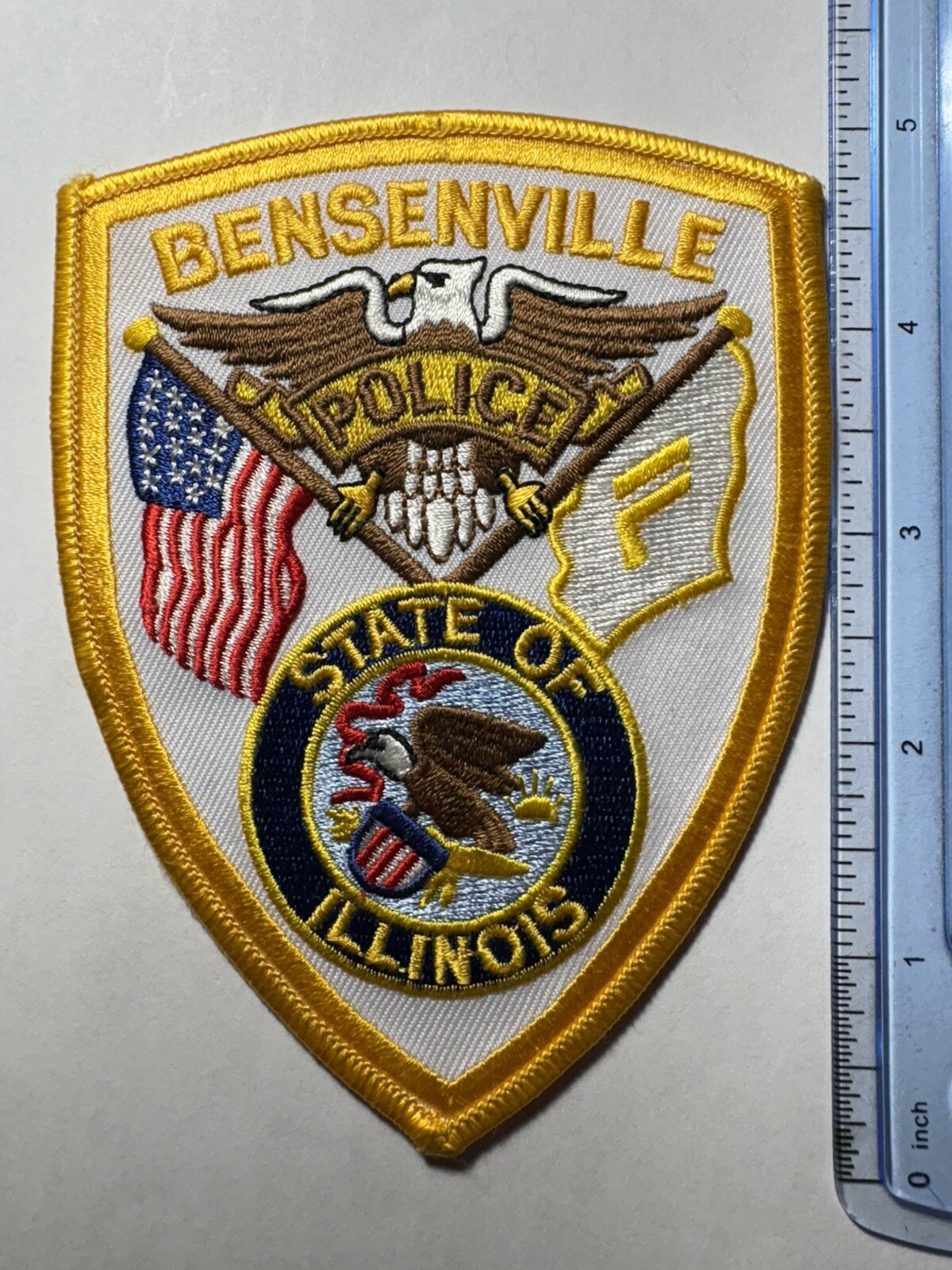 Bensenville Illinois Police Patch