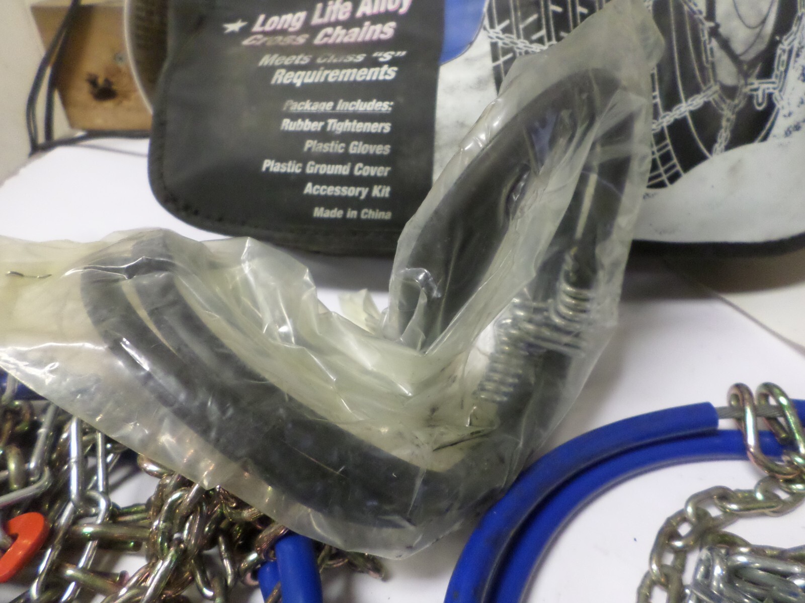 Security Chain Company WhiteStar Tire Chains WS 1608 NOS