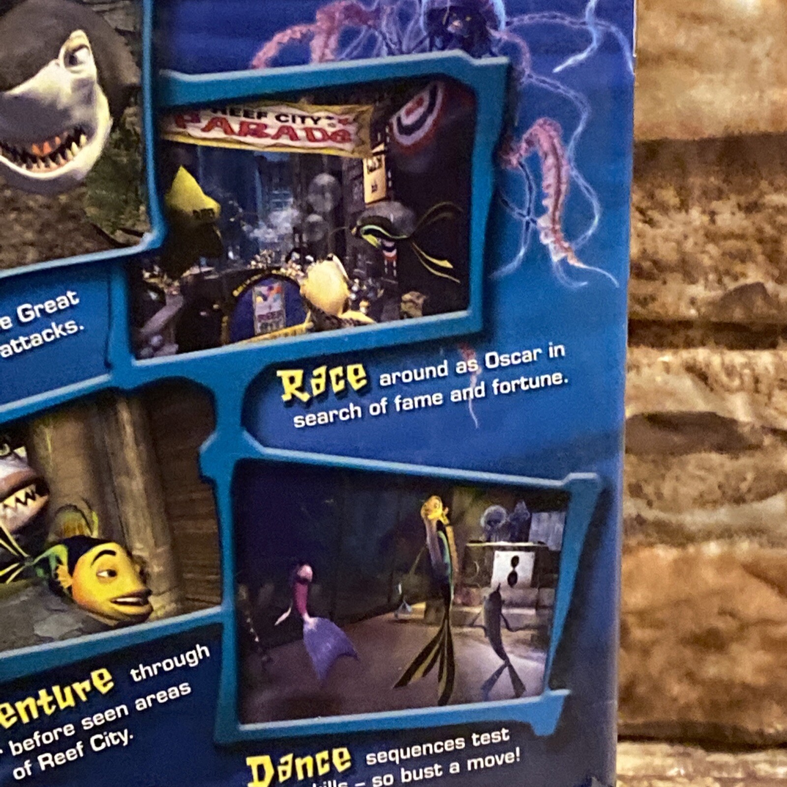 Shark Tale (Sony PlayStation 2, 2004) Complete With Manual Free🚢