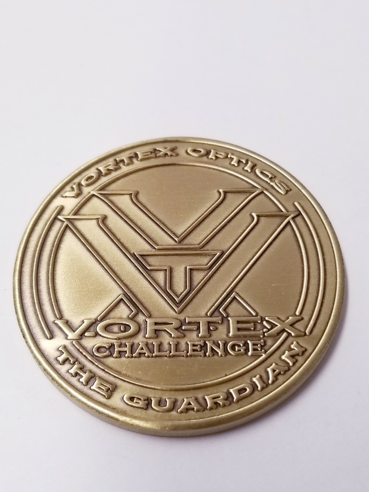 Vortex Optics The Guardian Challenge Coin Psalm 82:3