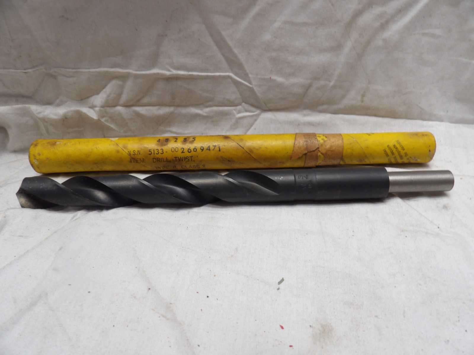 Morse Cutting Tools 3/4" with Taper Shank Turned to 1/2" Drill Bit USA
