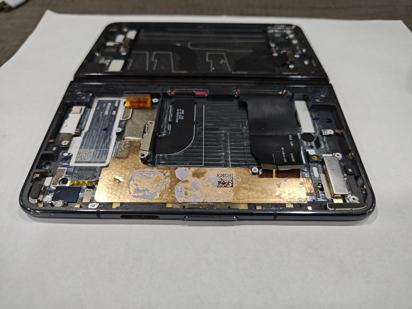Display For Google Pixel Fold OEM Whit Frame 100% Tested Only the display