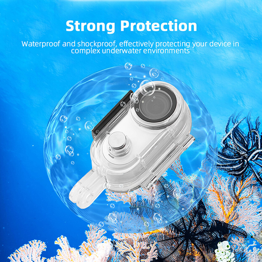 For Insta360 GO 3/3S Thumb Waterproof Case Swimming Diving Protective Case