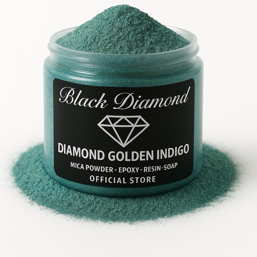 Black Diamond Pigments® |Diamond Golden Indigo is a premium professional pigment