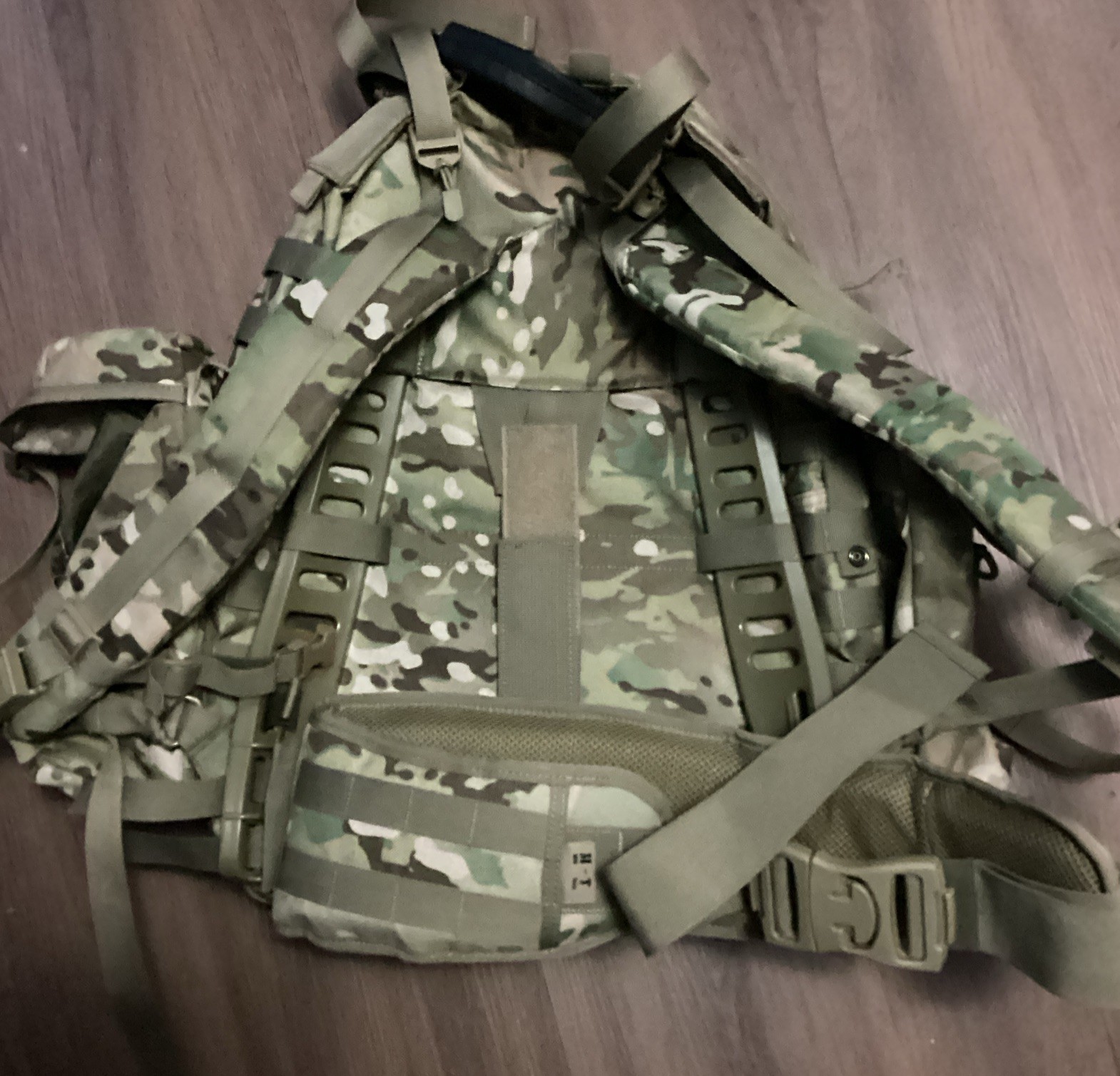 MOLLE MEDIUM RUCKSACK Medium Multicam 60L Load Pack With Frame