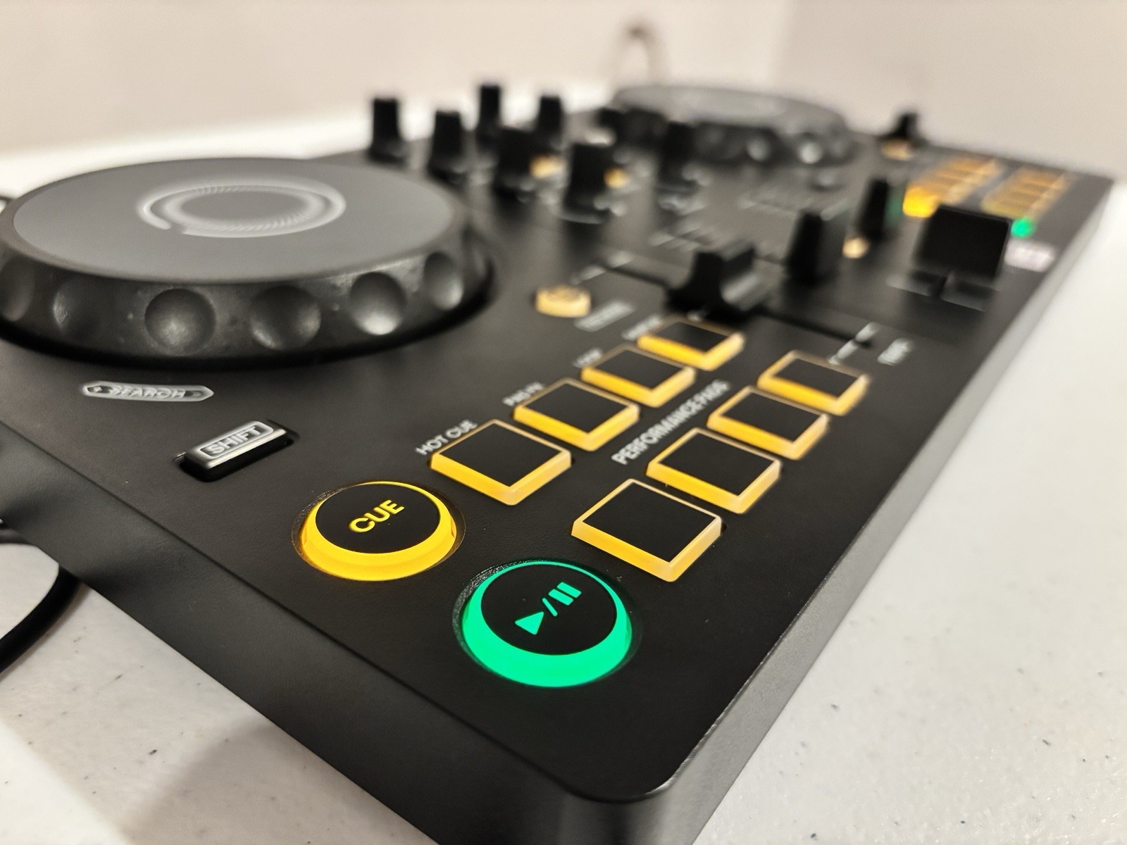 AlphaTheta DDJ-FLX2 2-Deck 2-Channel DJ Controller, USB-C, Portable, Black