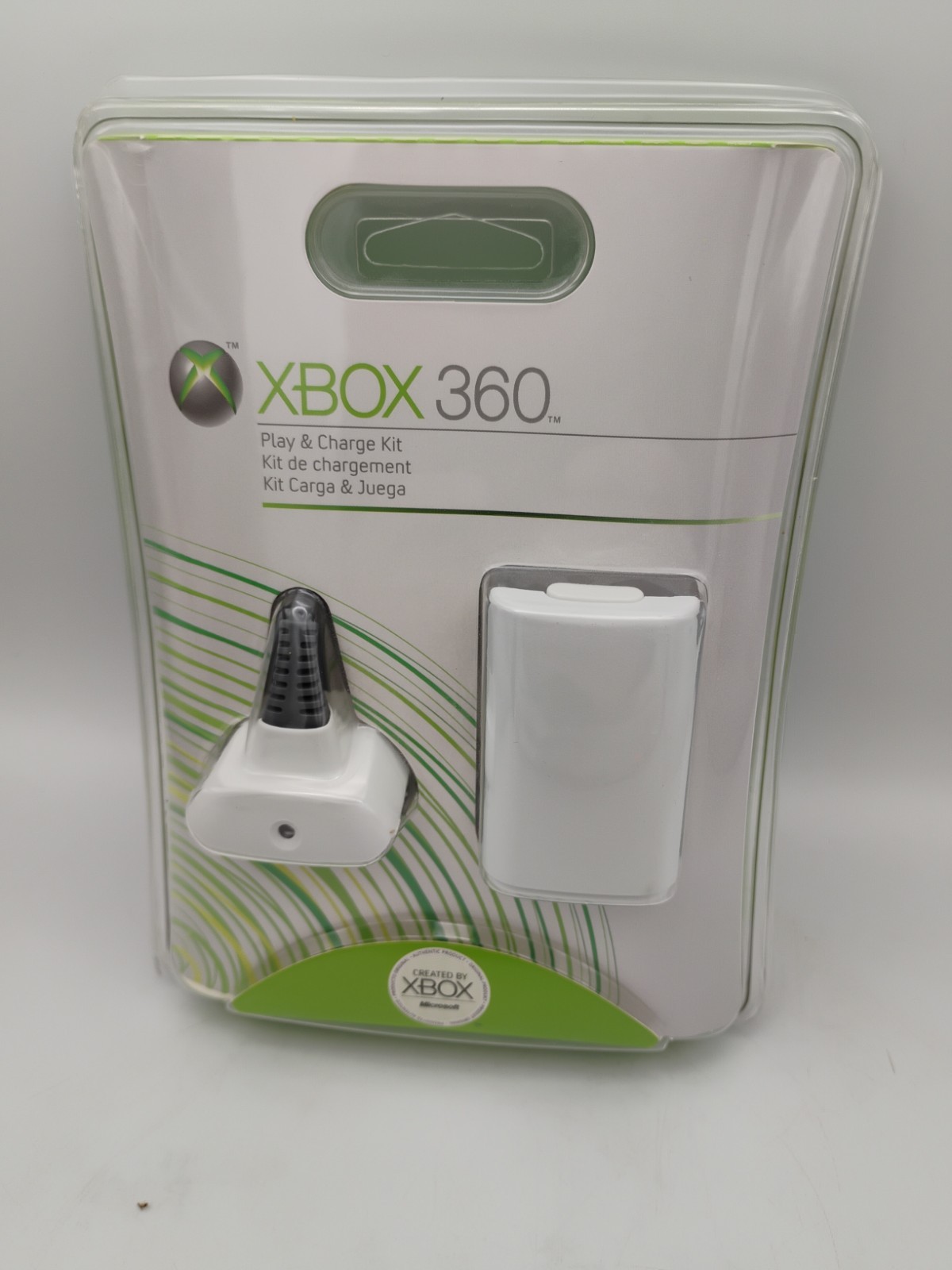 Microsoft Xbox 360 Play and Charge Kit Sealed White 2005