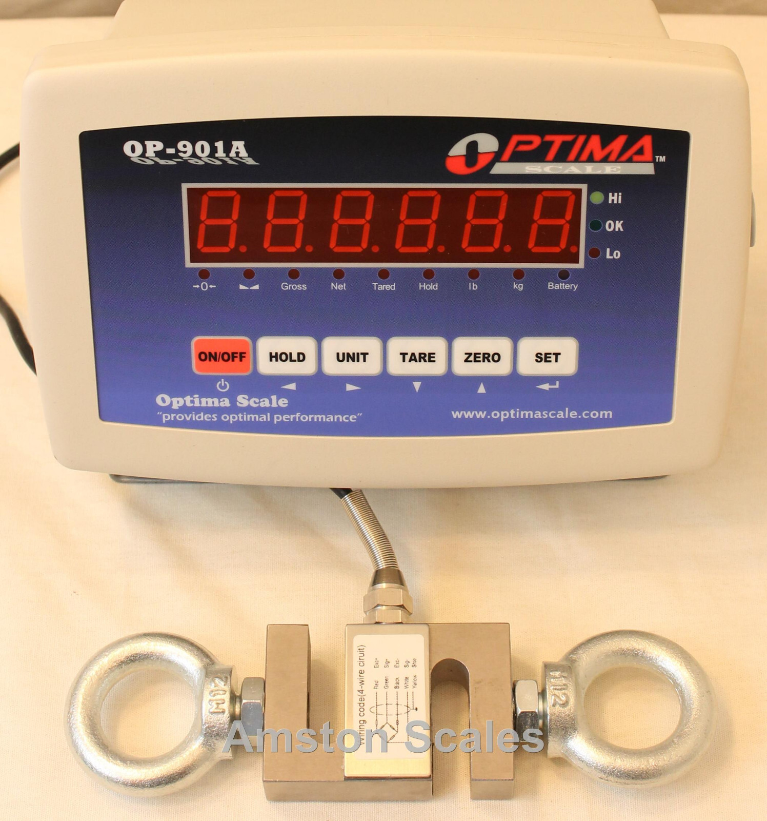 1000 LB S-TYPE LOAD CELL LED DISPLAY ARCHERY DRAW BOARD COMPOUND LONG BOW SCALE