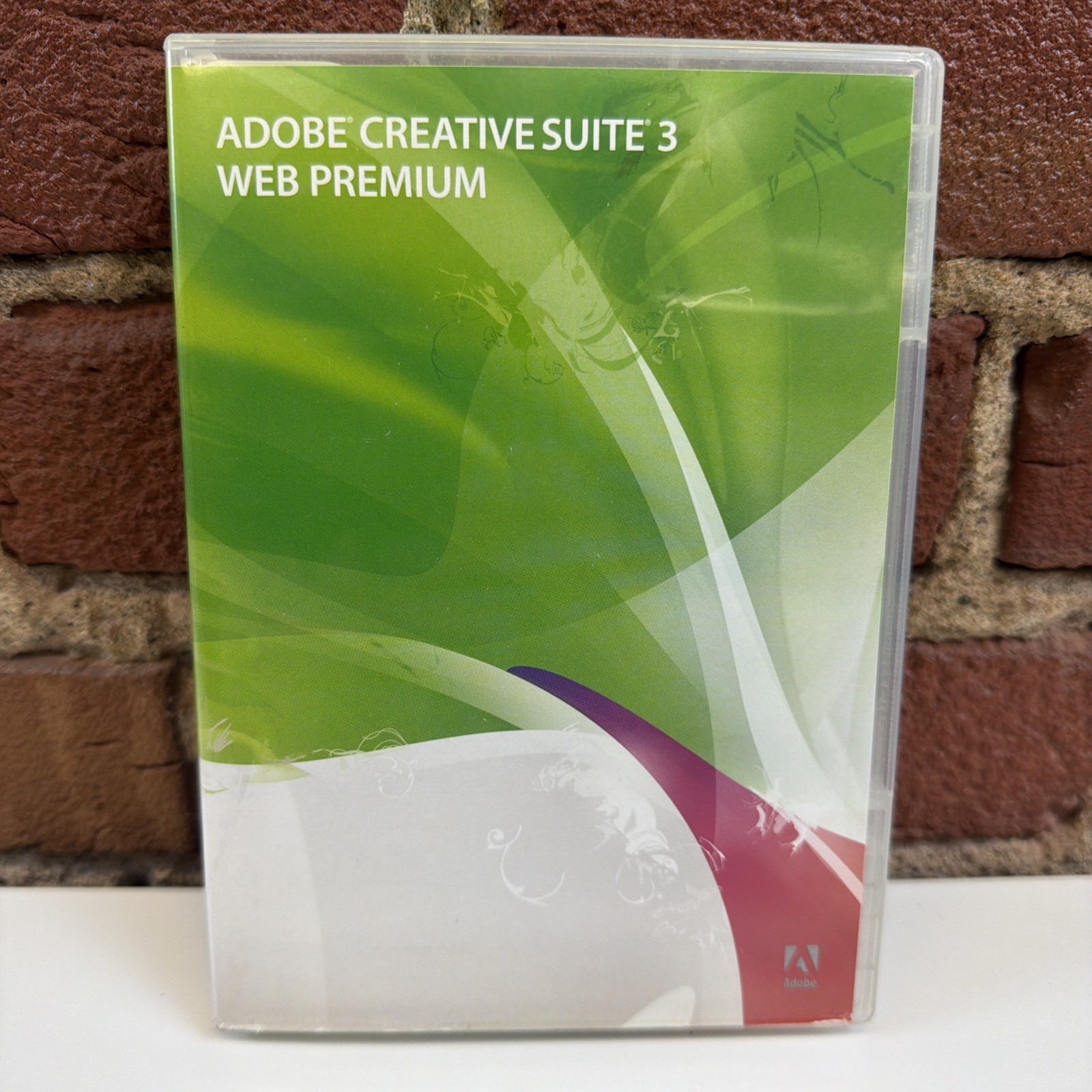 Adobe Creative Suite 3 Web Premium for Windows w/ Serial Number 3 Disc Set