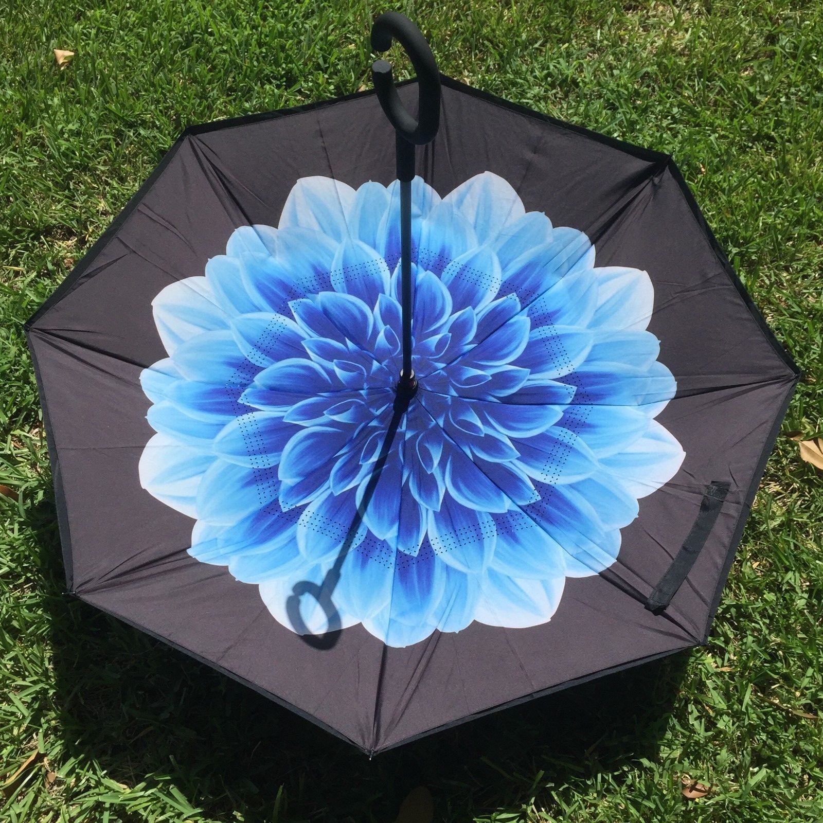 C-Handle Inverted Inside-Out/Upside Down/Reverse Opening Umbrella 20% Off