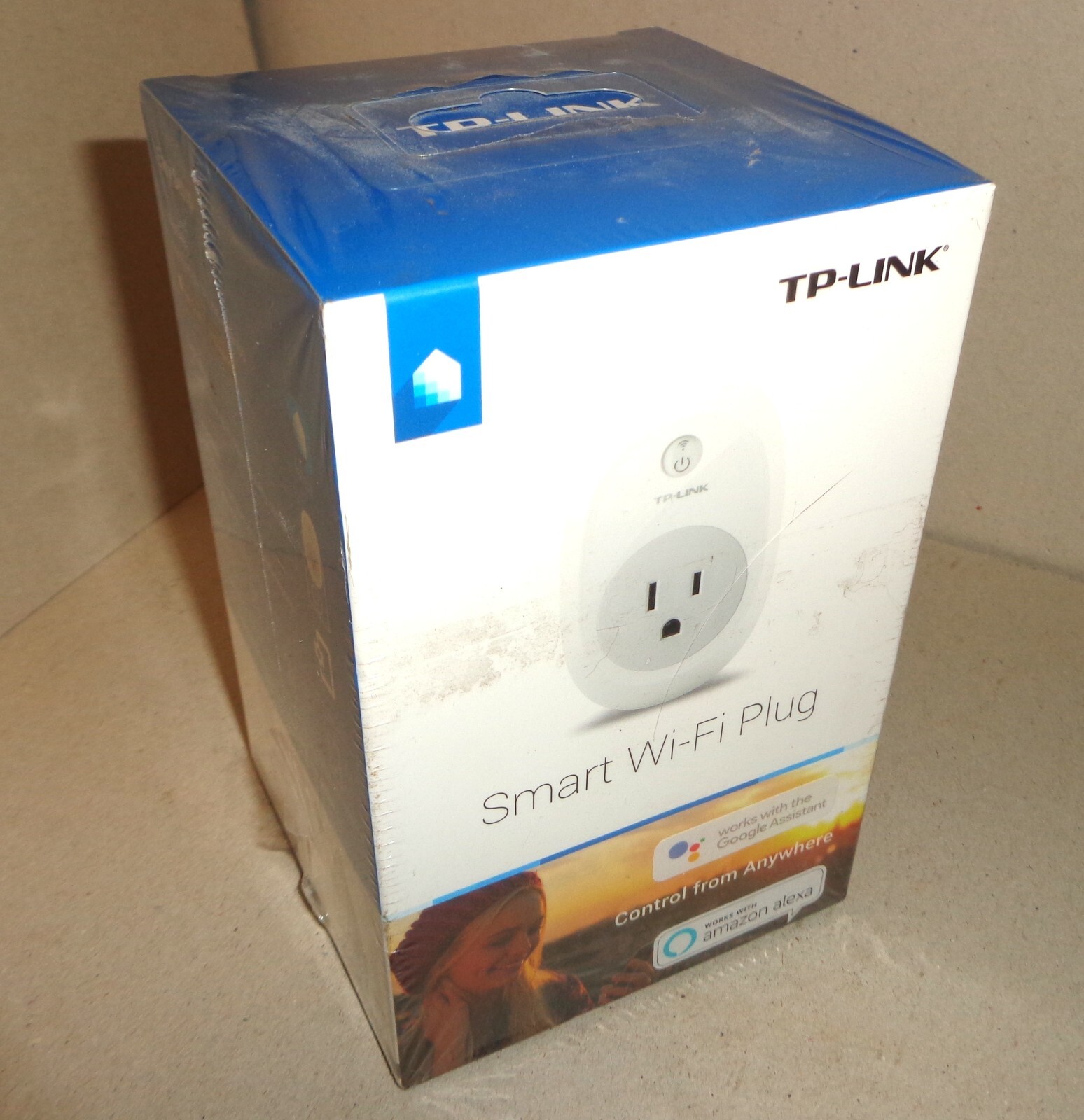NEW SEALED BOX TP LINK SMART WIFI ELECTRICL WALL OUTLET  PLUG FOR AMAZON ALEXA