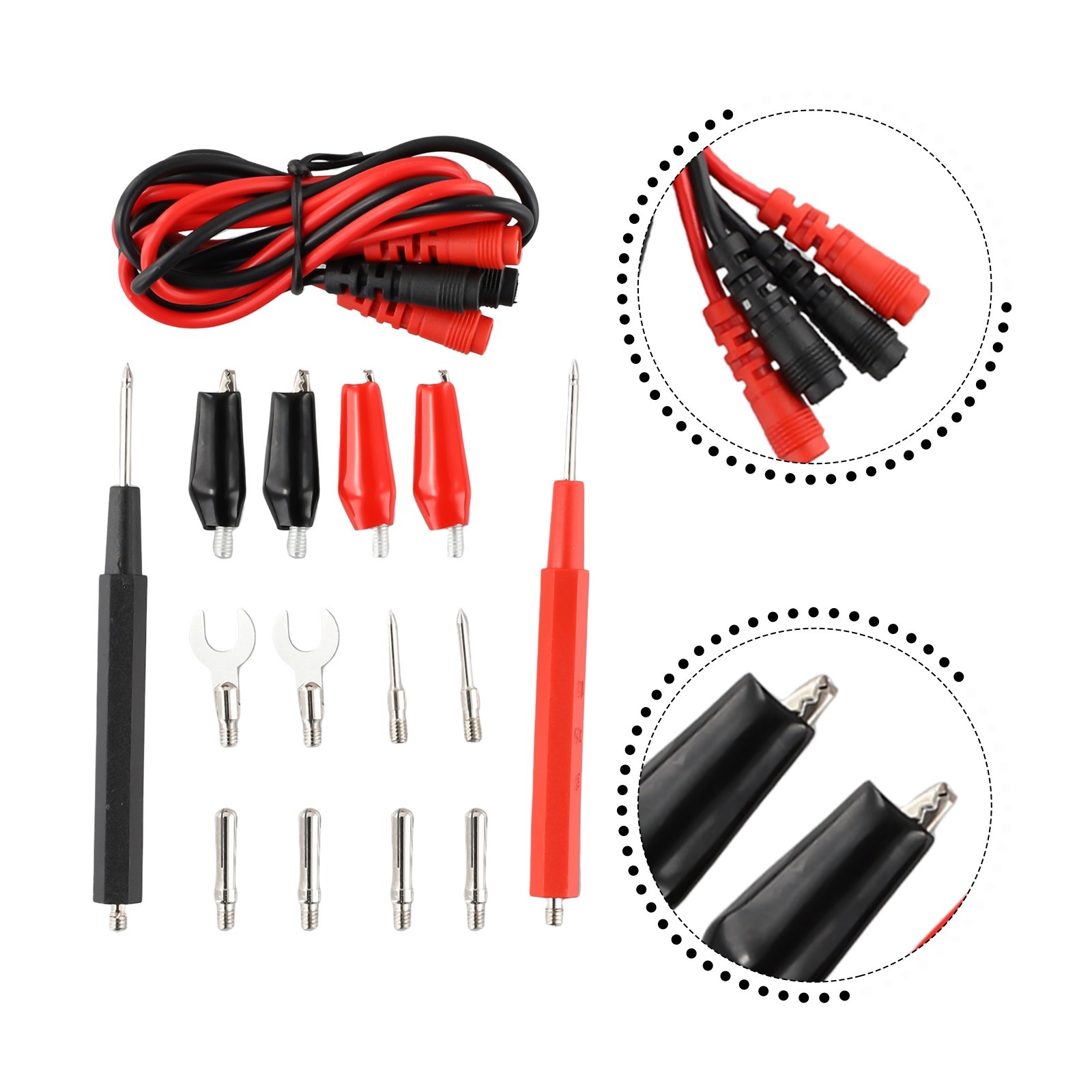 Long lasting PVC Digital Multimeter Test Leads for High Voltage Testing