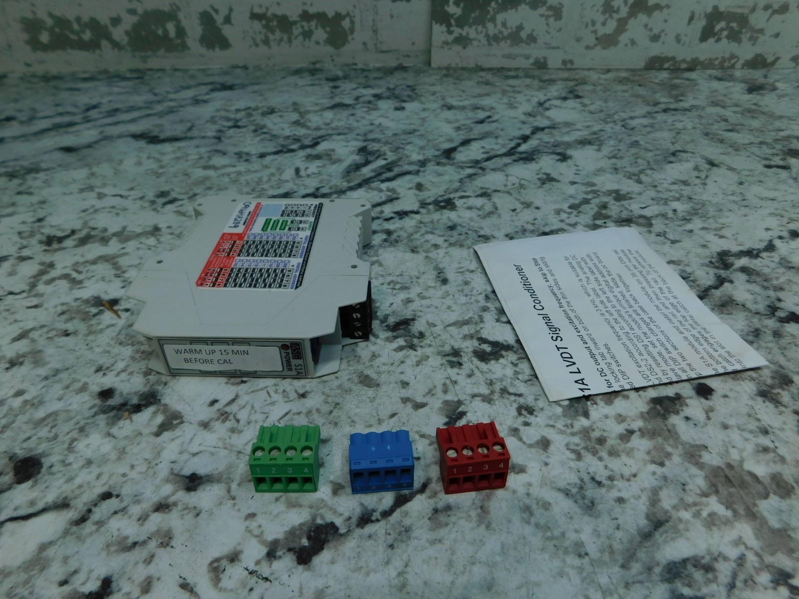 NEW Alliance Sensors Group ASG AC-LVDT Signal Conditioner, S1A, RVDT, LVRT