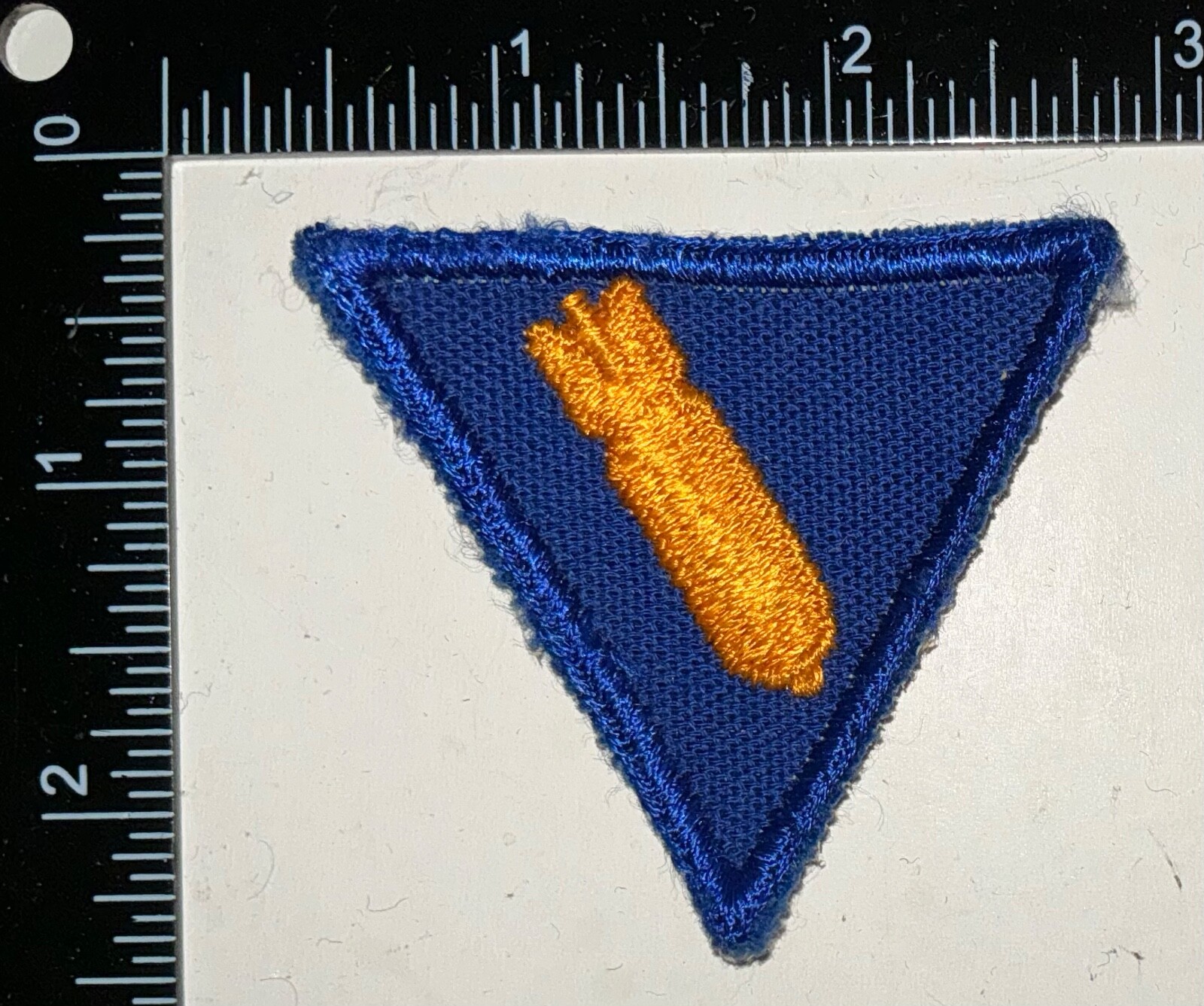 WWII US Army Air Force AAF Armament Ordnance TWILL Cuff Patch