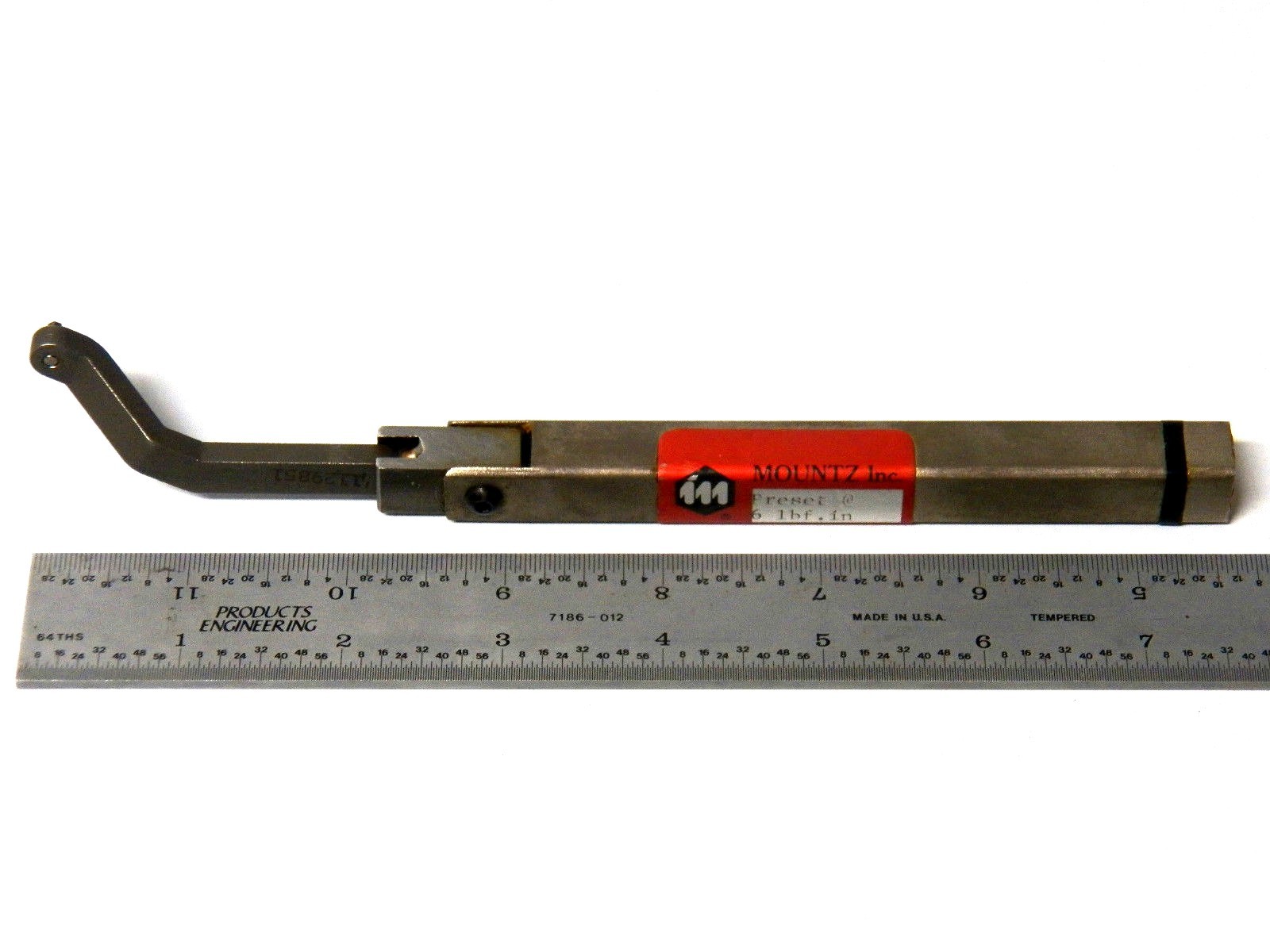 Mountz 3/32 Torque Hex Key - Preset 6lbf.in