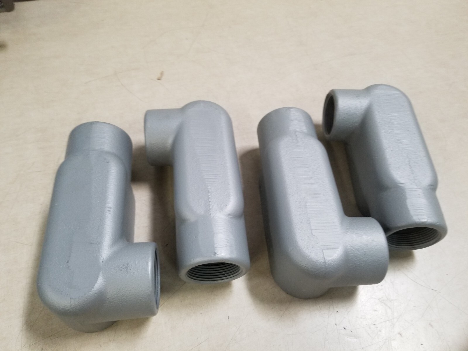 Lot of 4 - Appleton LL57 1-1/2" Conduit Body