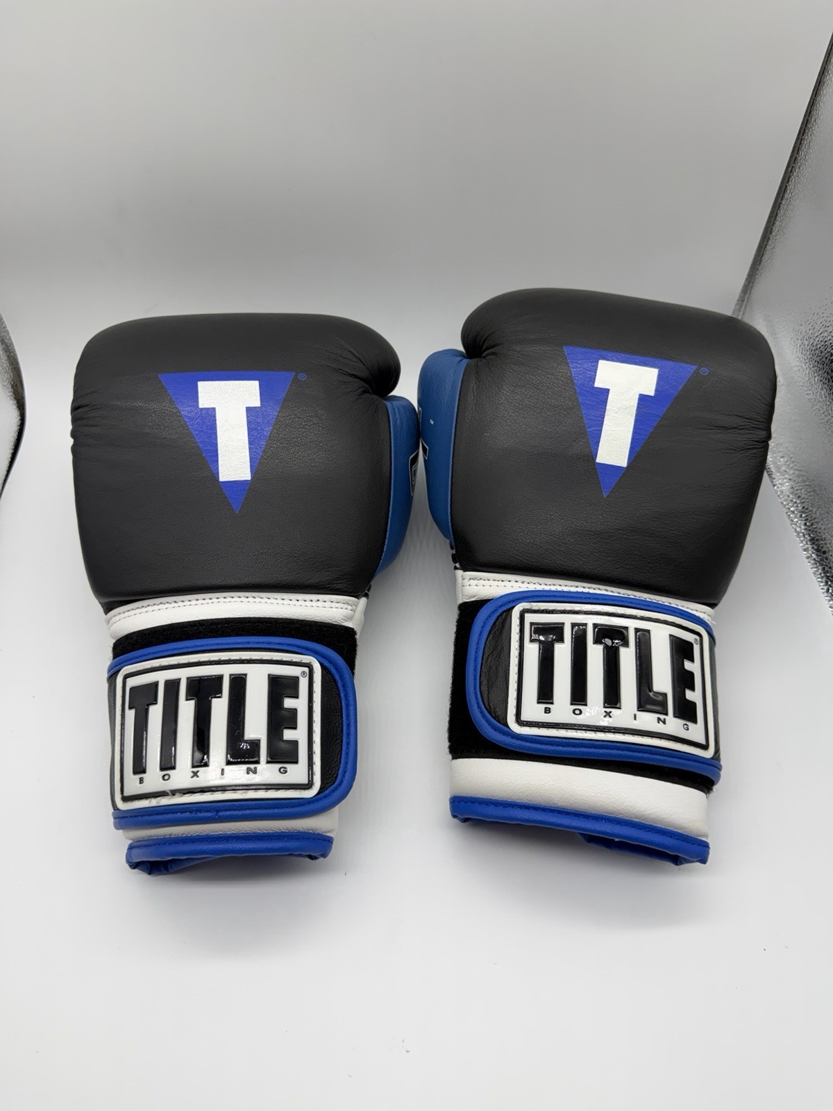 TITLE Boxing Gel World Bag Boxing Gloves Genuine Leather Size X Large
