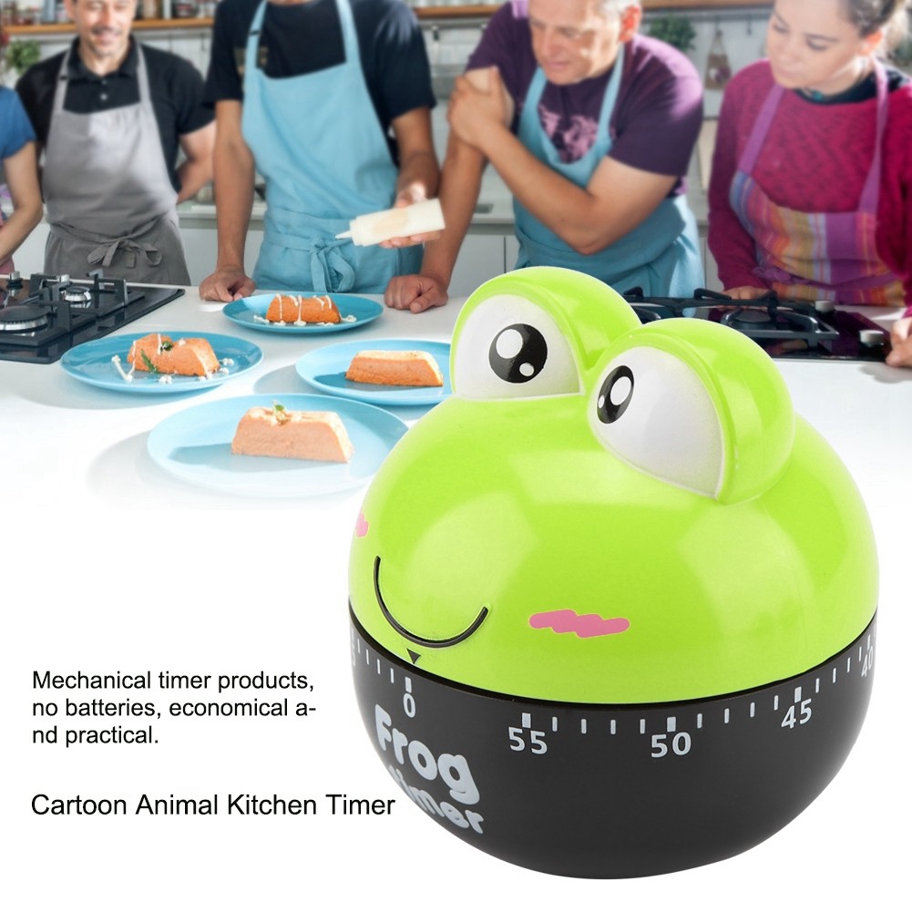 Cute Mechanical Timer Animal Shape Cooking Reminder For Kitchen Excellent