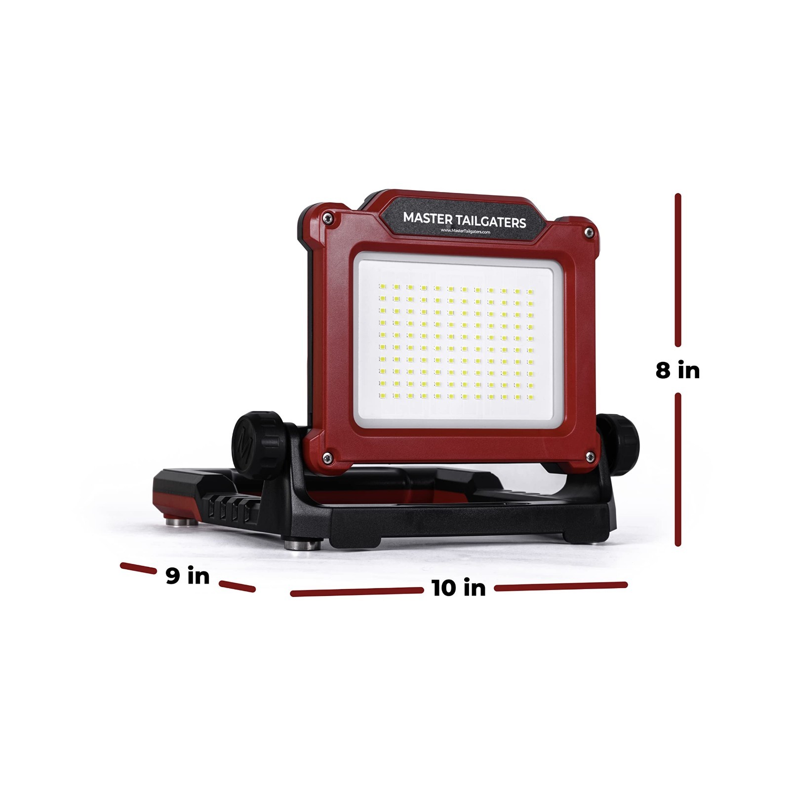 Master Tailgaters LED Work Flood Light Compatible for Universal Battery