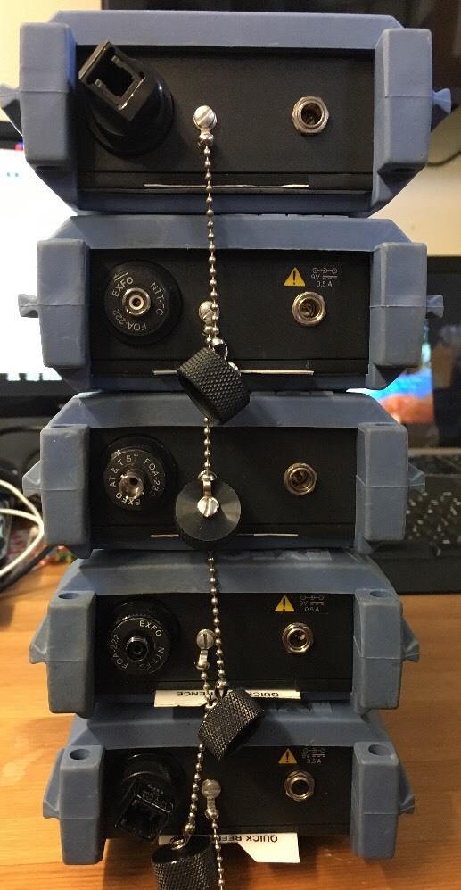 EXFO FOT-90A Optical Power Meter W-FOA