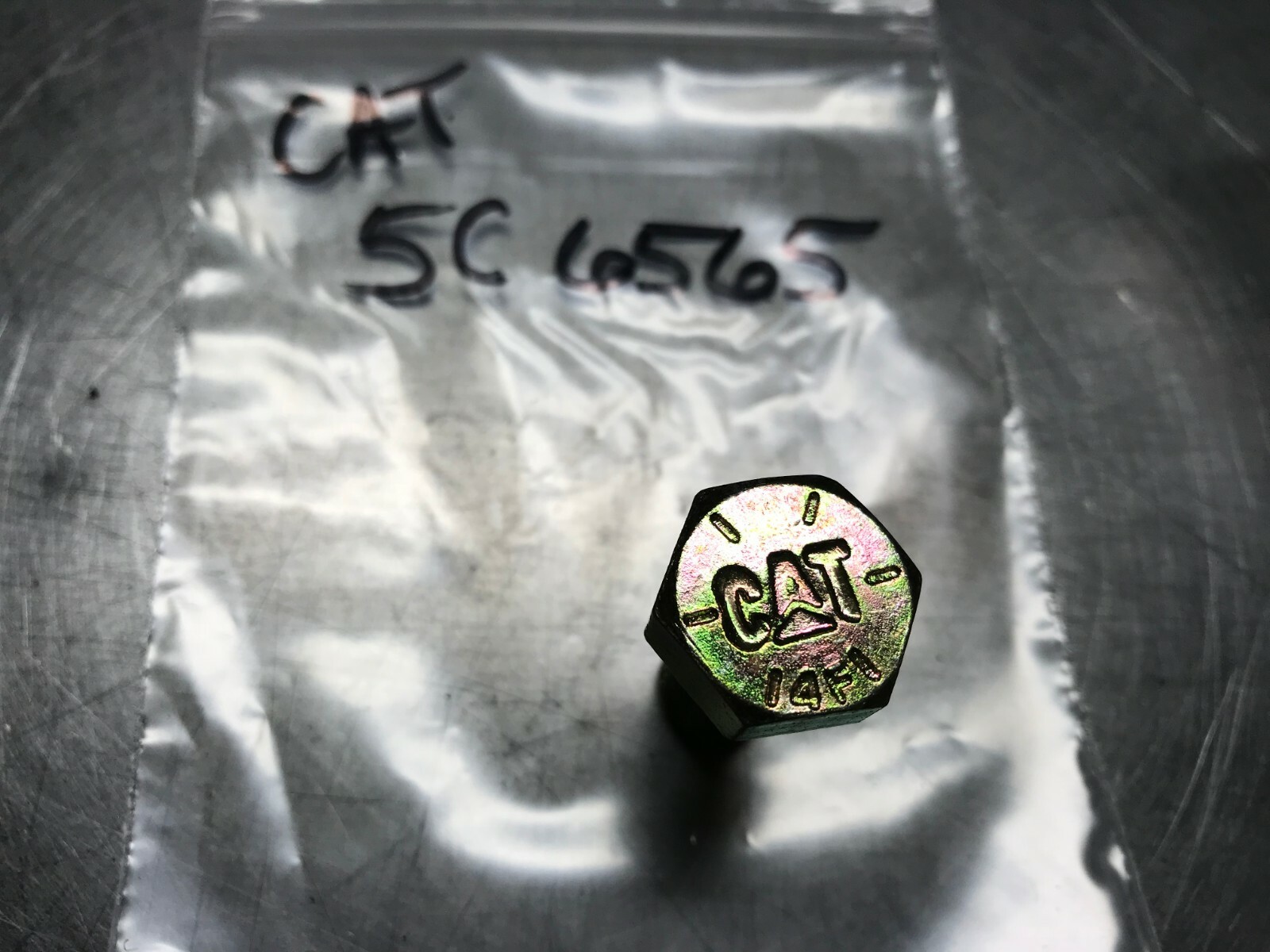5C6565  GENUINE CAT   BOLT  QTY of 2   Caterpillar  5C-6565