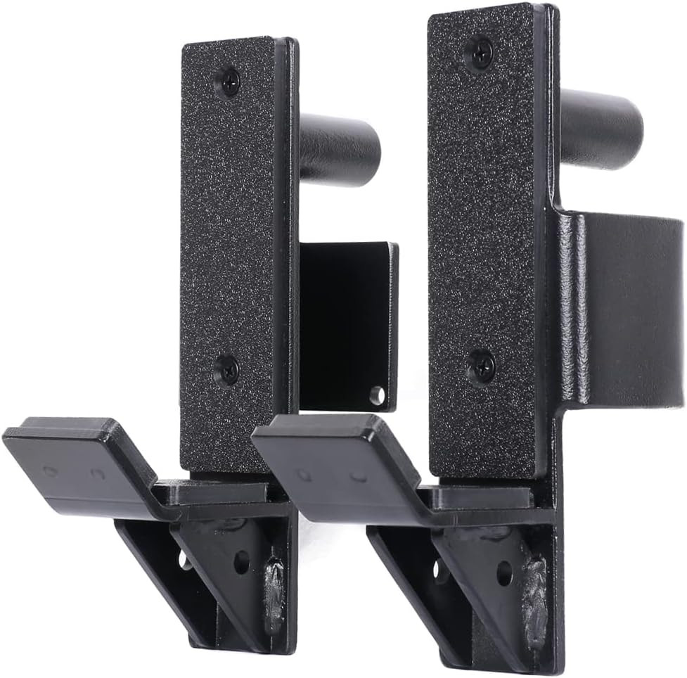 J-Hooks for Squat/Power Rack - Available in 2"X2" and 3"X3", Heavy Duty J-Cups B
