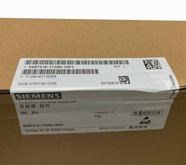 1PC Siemens 6SE7 016-1TA84-1HF3 6SE7016-1TA84-1HF3 Inverter New Expedited Ship