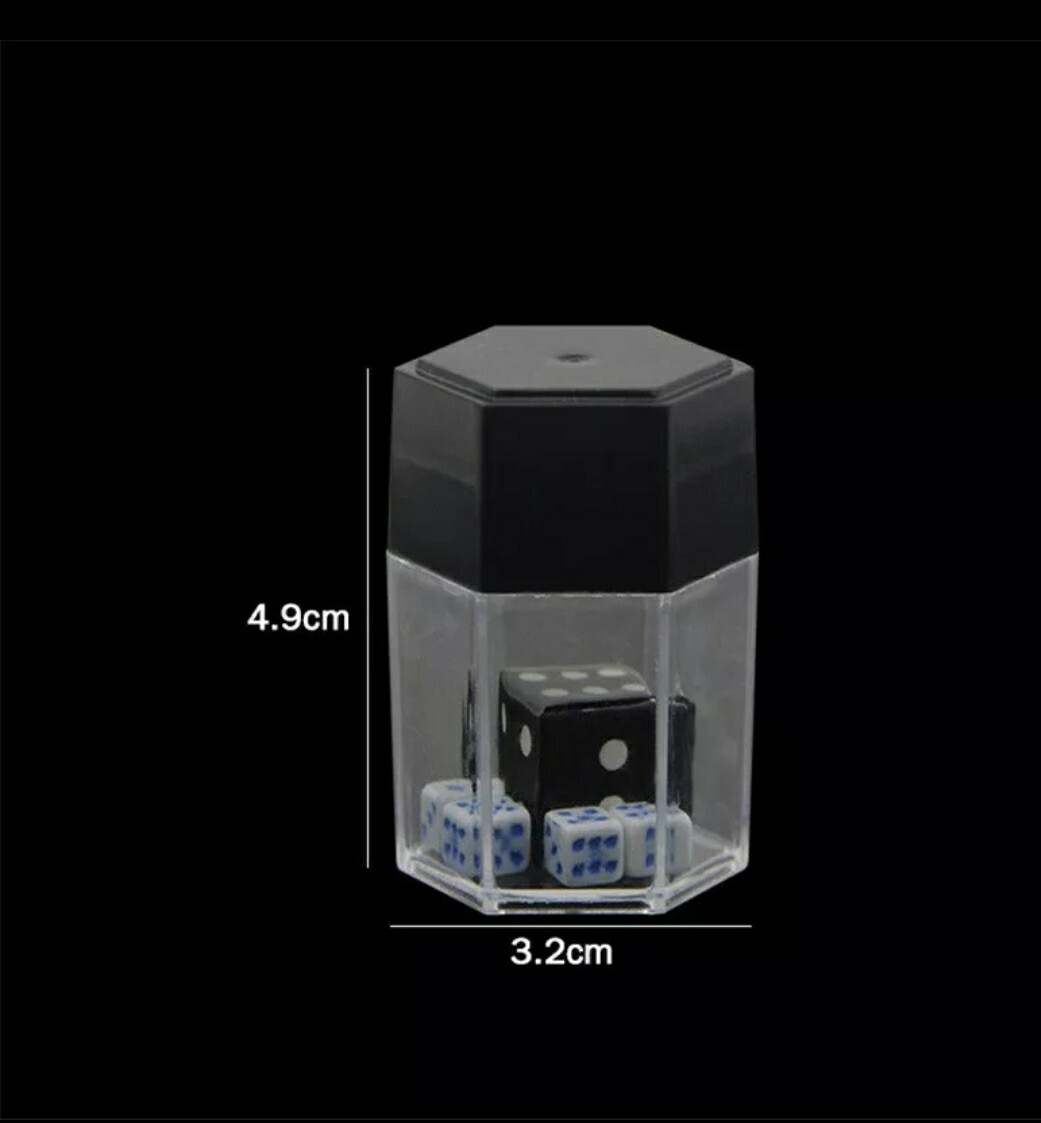 Magic Trick Exploding Dice Prop Illusion Easy Tricks T6