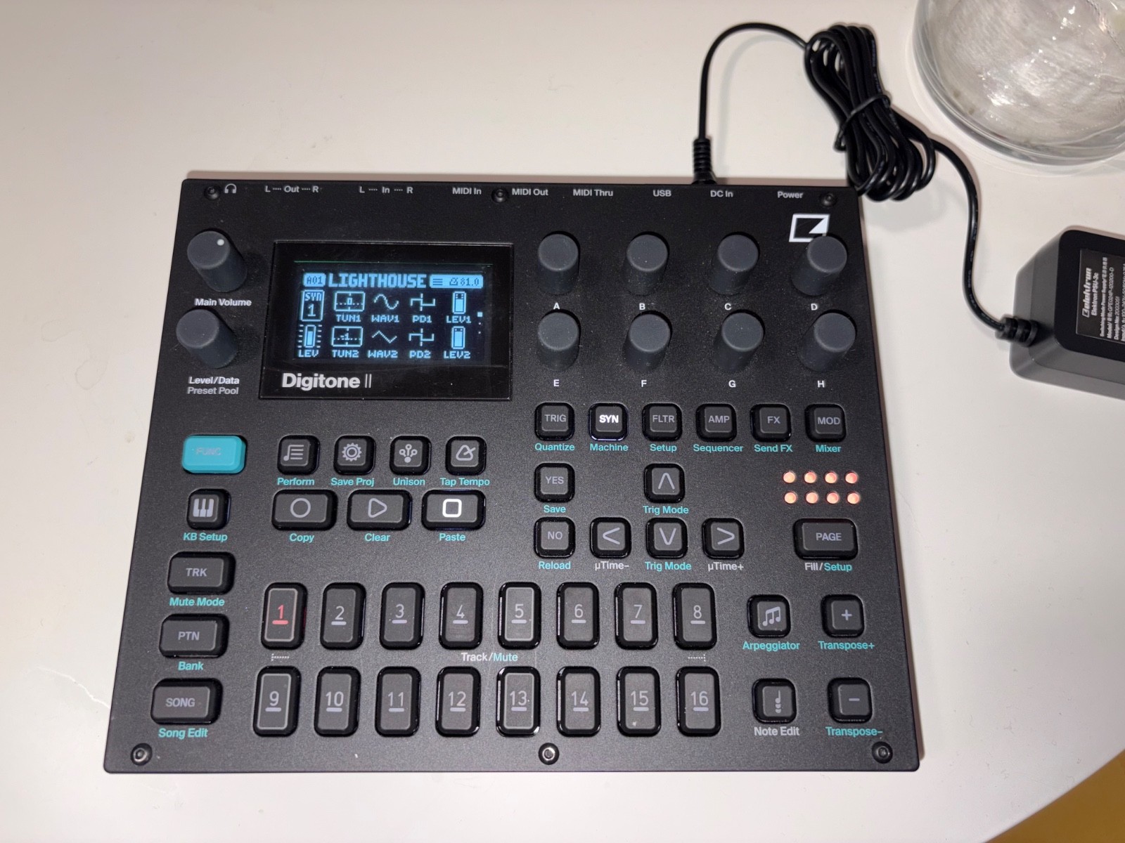 Elektron Digitone II 16-Track Polyphonic Digital Synthesizer