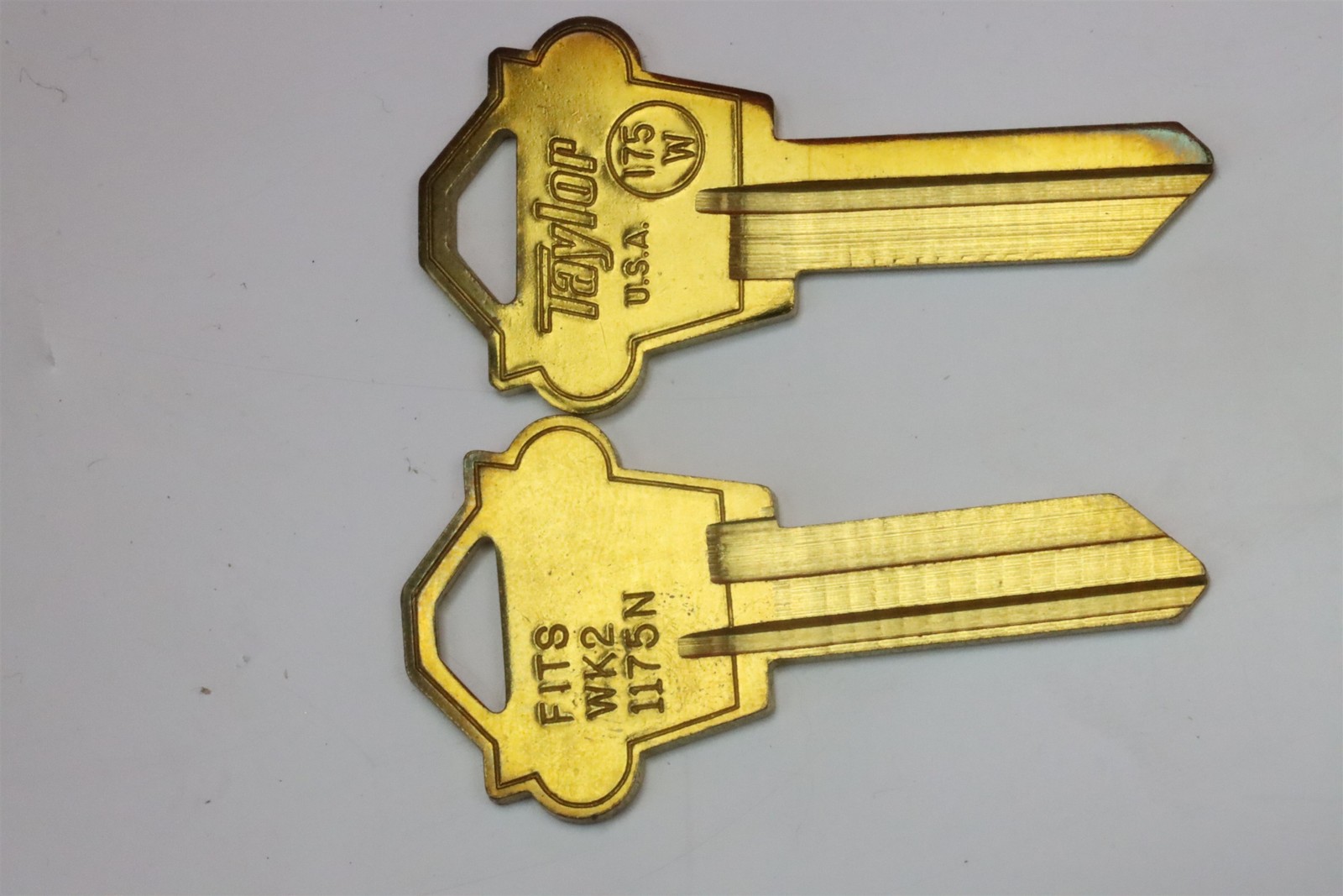 Lot oF 50 TAYLOR 175W Key Blanks Also Known as Ilco 1175N