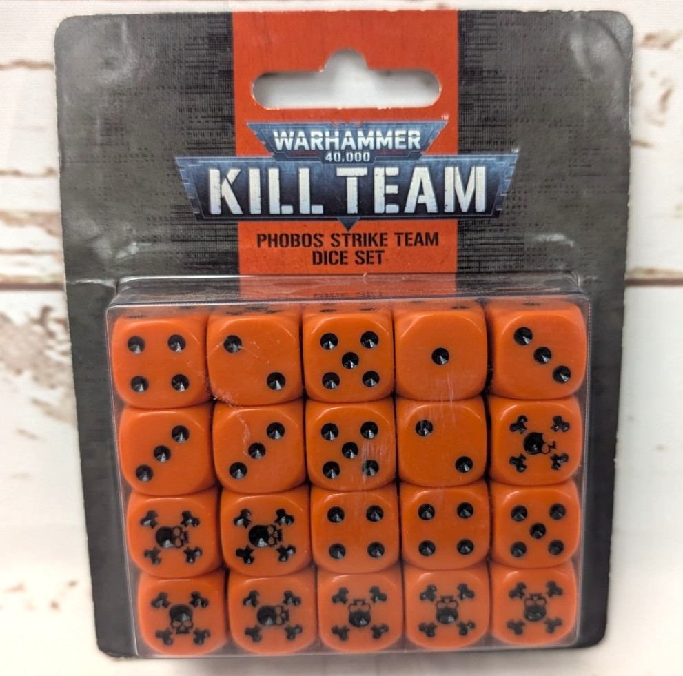 Phobos Strike Team Dice Set Kill Team Warhammer 40k Games Workshop New Sealed