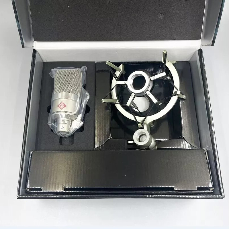 New TLM 102 Neumann Large Diaphragm Condenser Microphone Studio Set Shockmount