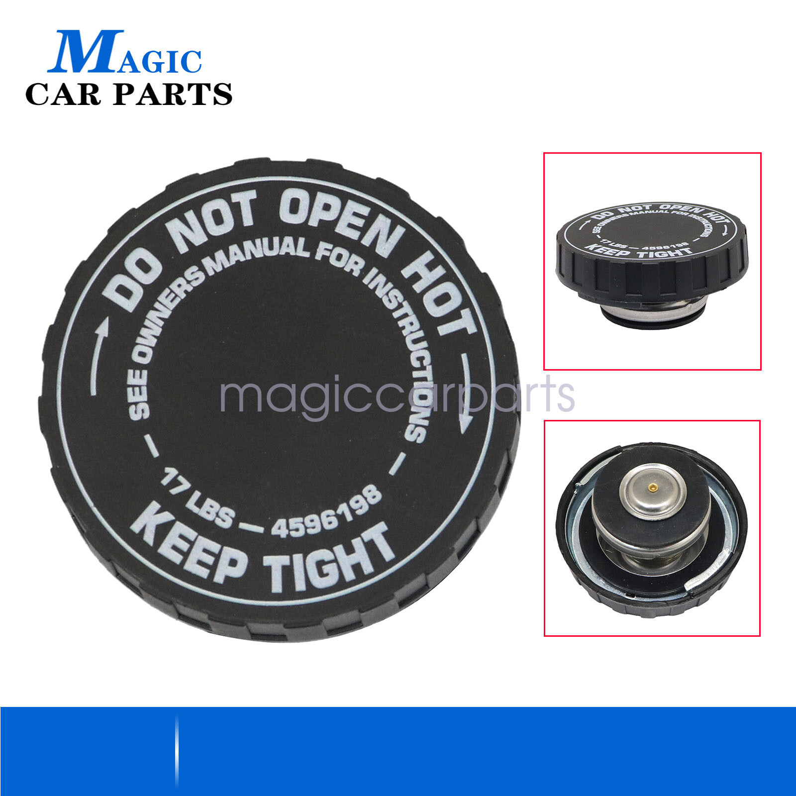 Radiator Coolant Reservoir Bottle Tank Cap For Chrysler&Dodge&Jeep&Ram 4596198