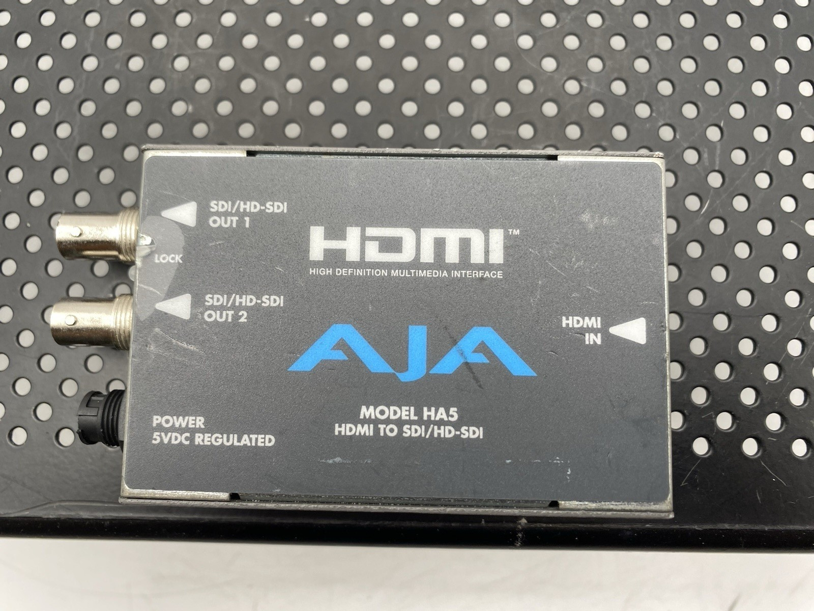 AJA HA5 HDMI to SDI / HD-SDI Converter