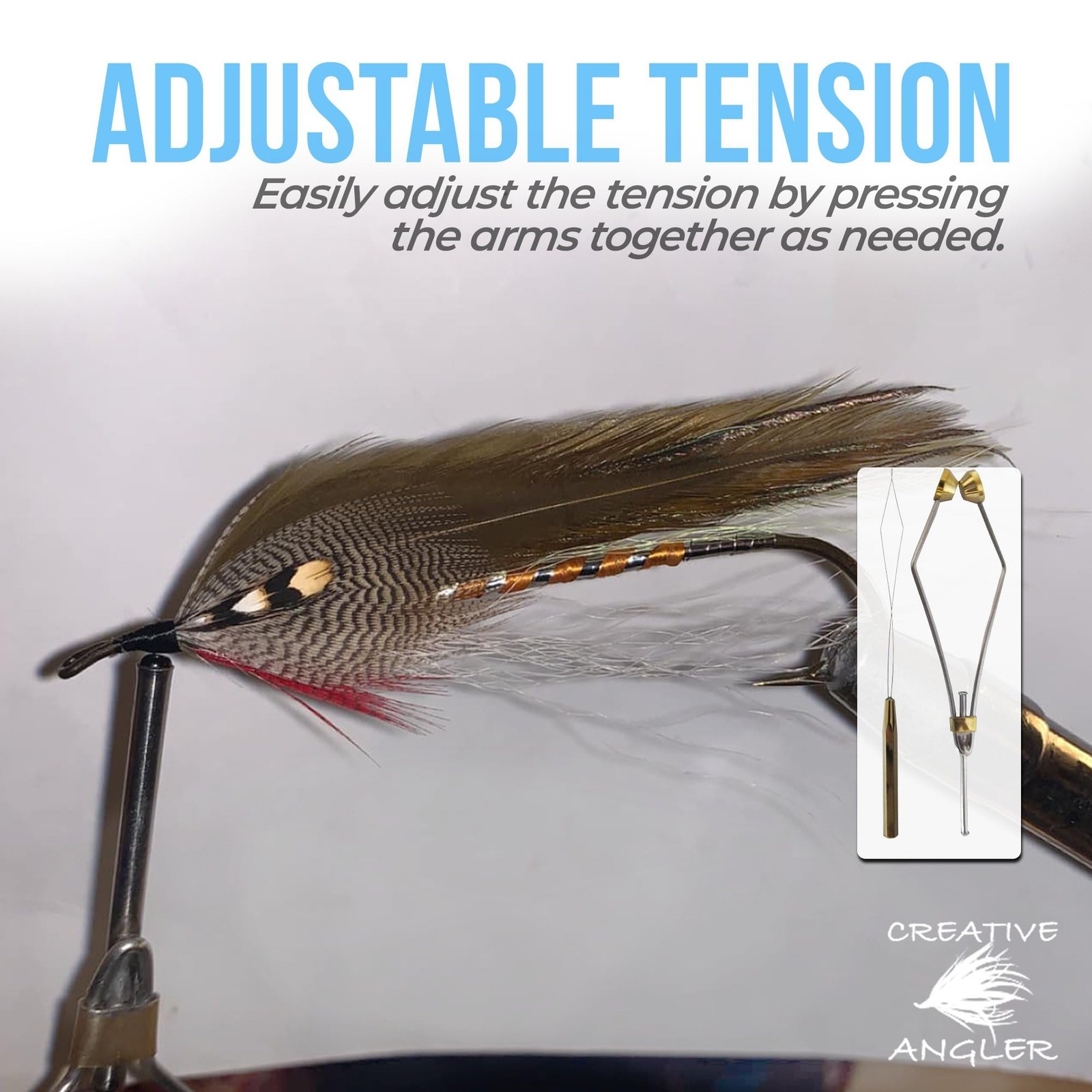 Fly Tying Bobbin and Threader Combo - Essential Fly Tying Tools, Durable Fly ...