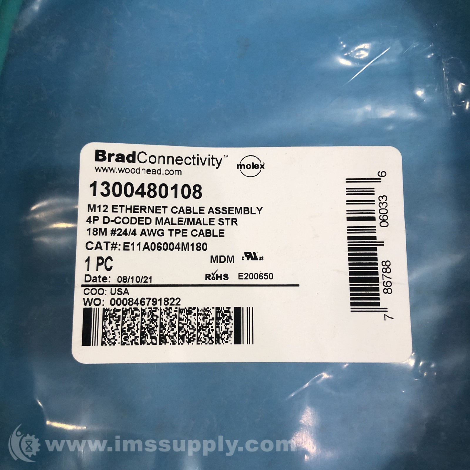 Molex 1300480108 Cable Assembly FNFP