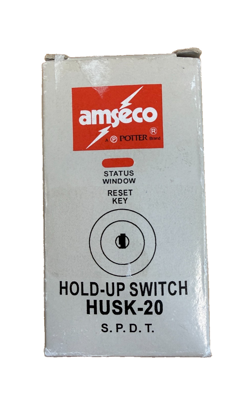 Amseco HUSK-20 Hold-Up Switch with Status Window