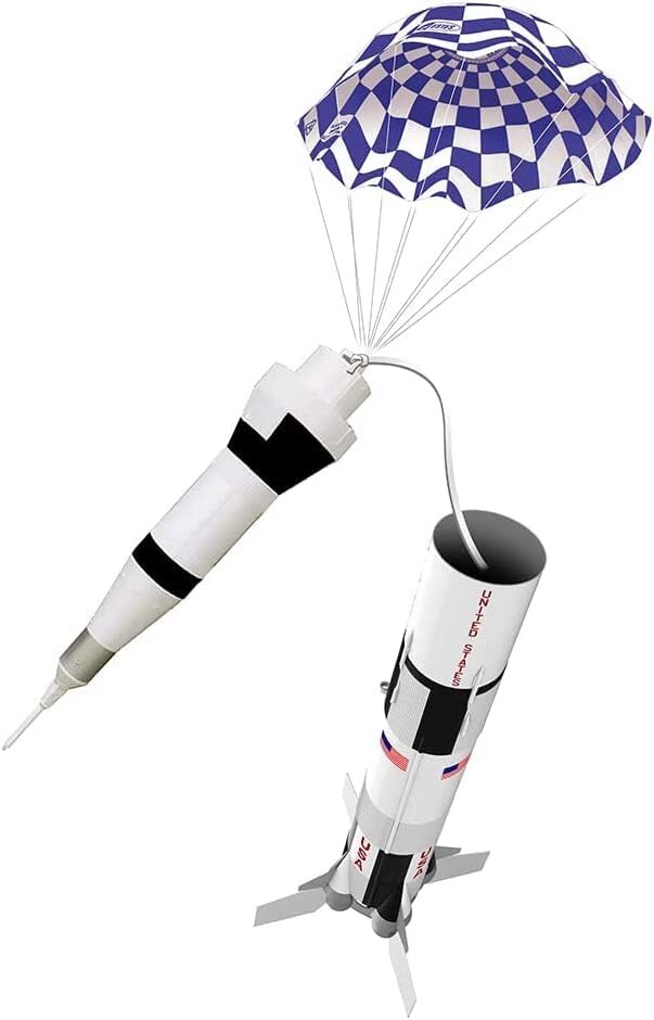 Estes Saturn V Model Rocket Starter Set - Includes Rocket, Launch Pad+Controller