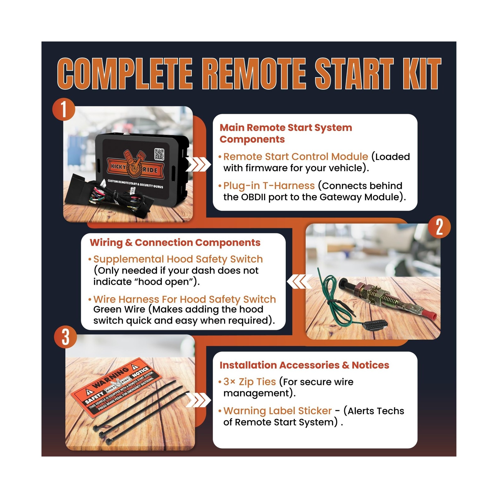 Plug-in Remote Start Kit – Start from Your Factory Fob – Some Ford,