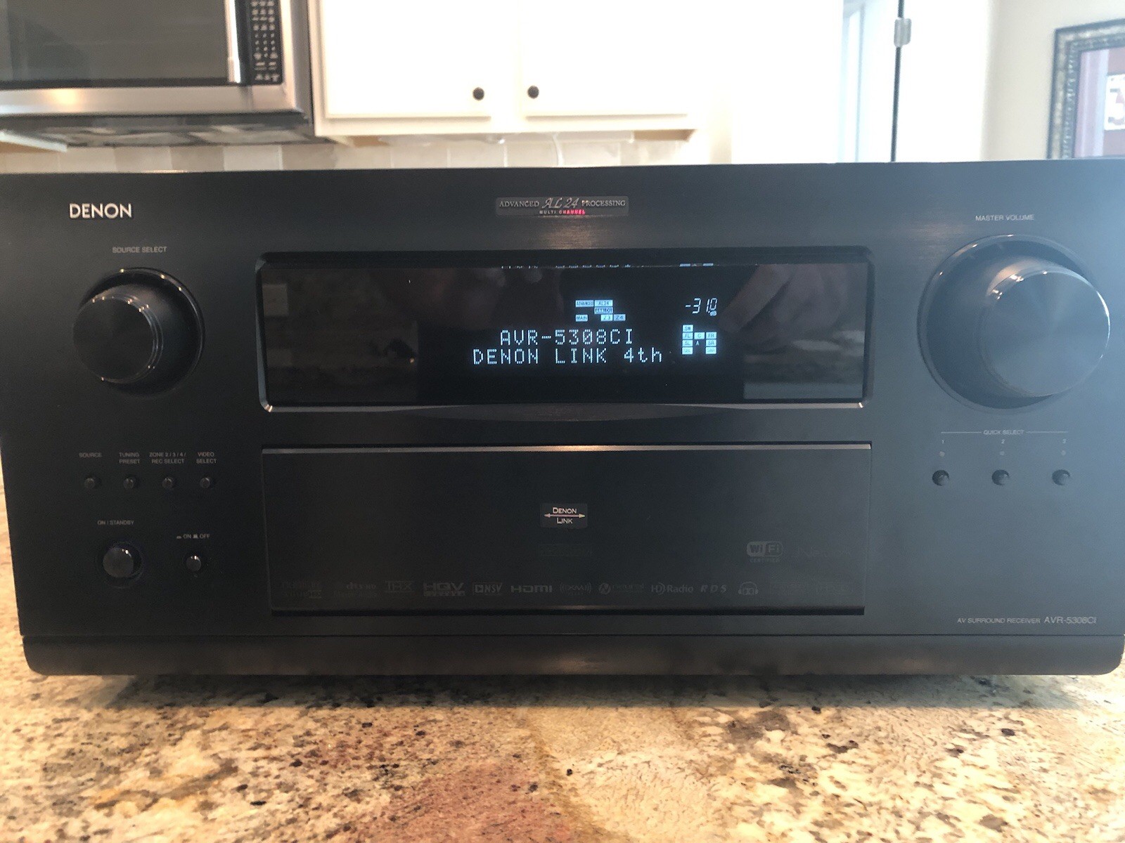 Denon AVR 5308ci THX Flagship Receiver 2nd Owner Great Condition W/box Manual.