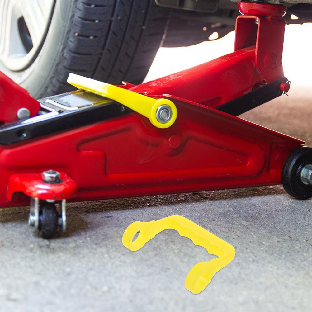 2 Pcs Hand Lifting Jack Tool Car Horizontal Hydraulic Handle Floor Supply