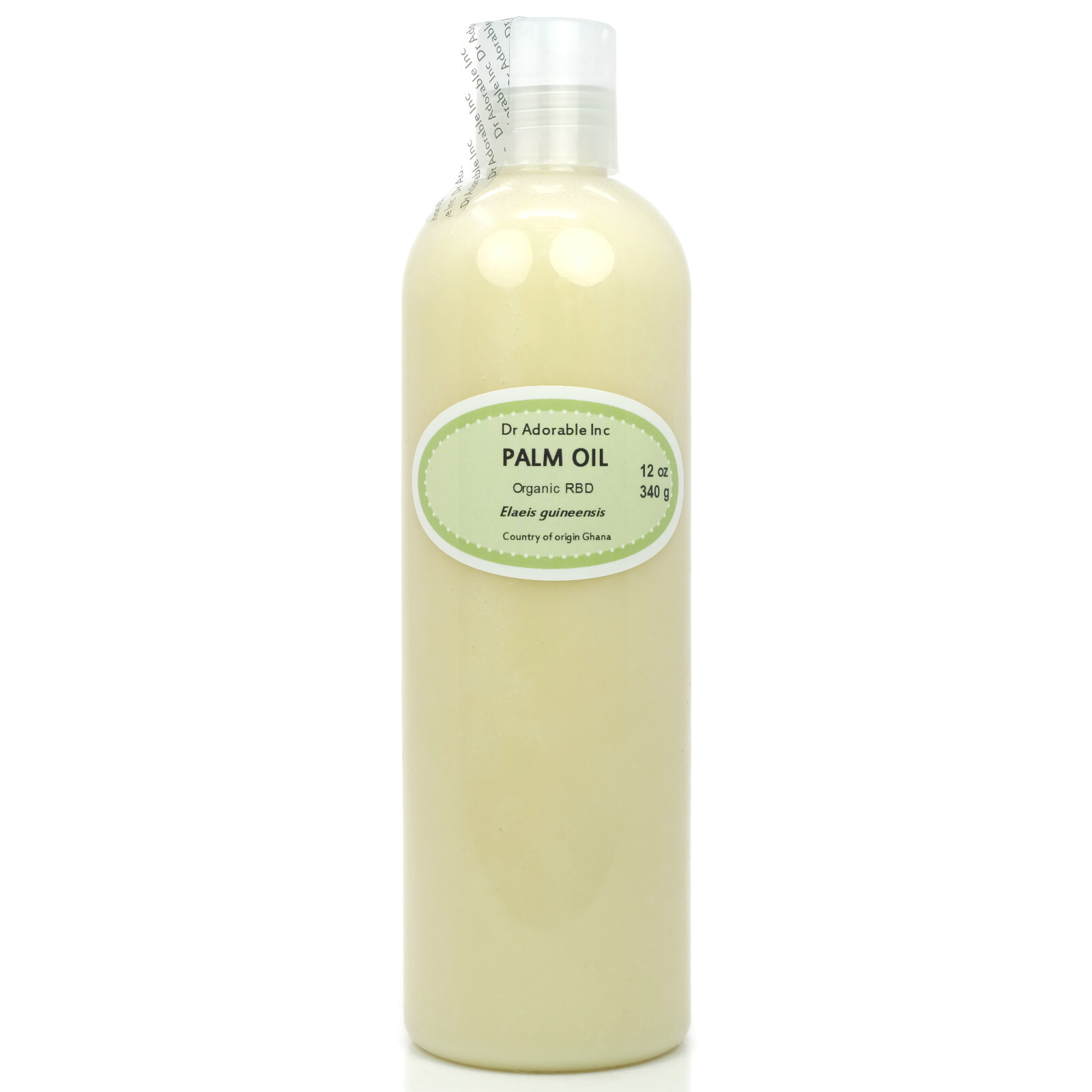 Pure Organic Palm Oil 76 Degree RBD by Dr.Adorable  4 oz 8 oz up to Gallon