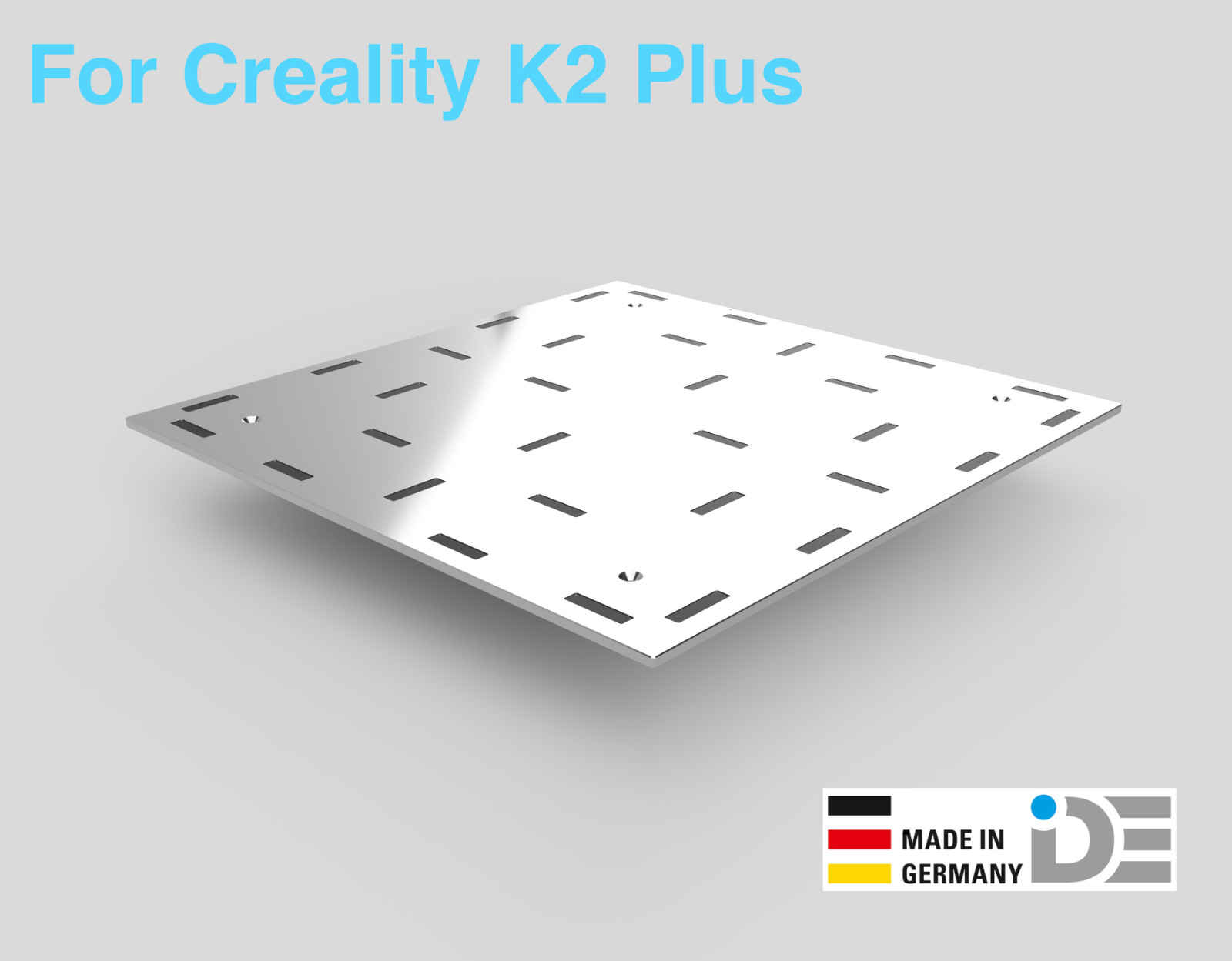 IDE upgrade build platform for Creality K2 Plus - upgrade build plate